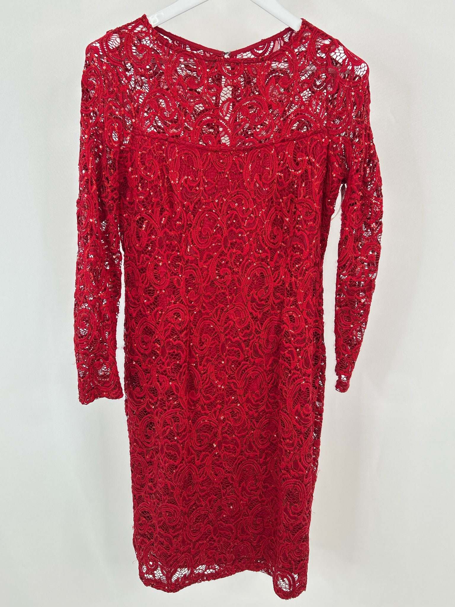 MARINA Size 12 Red Women Dress