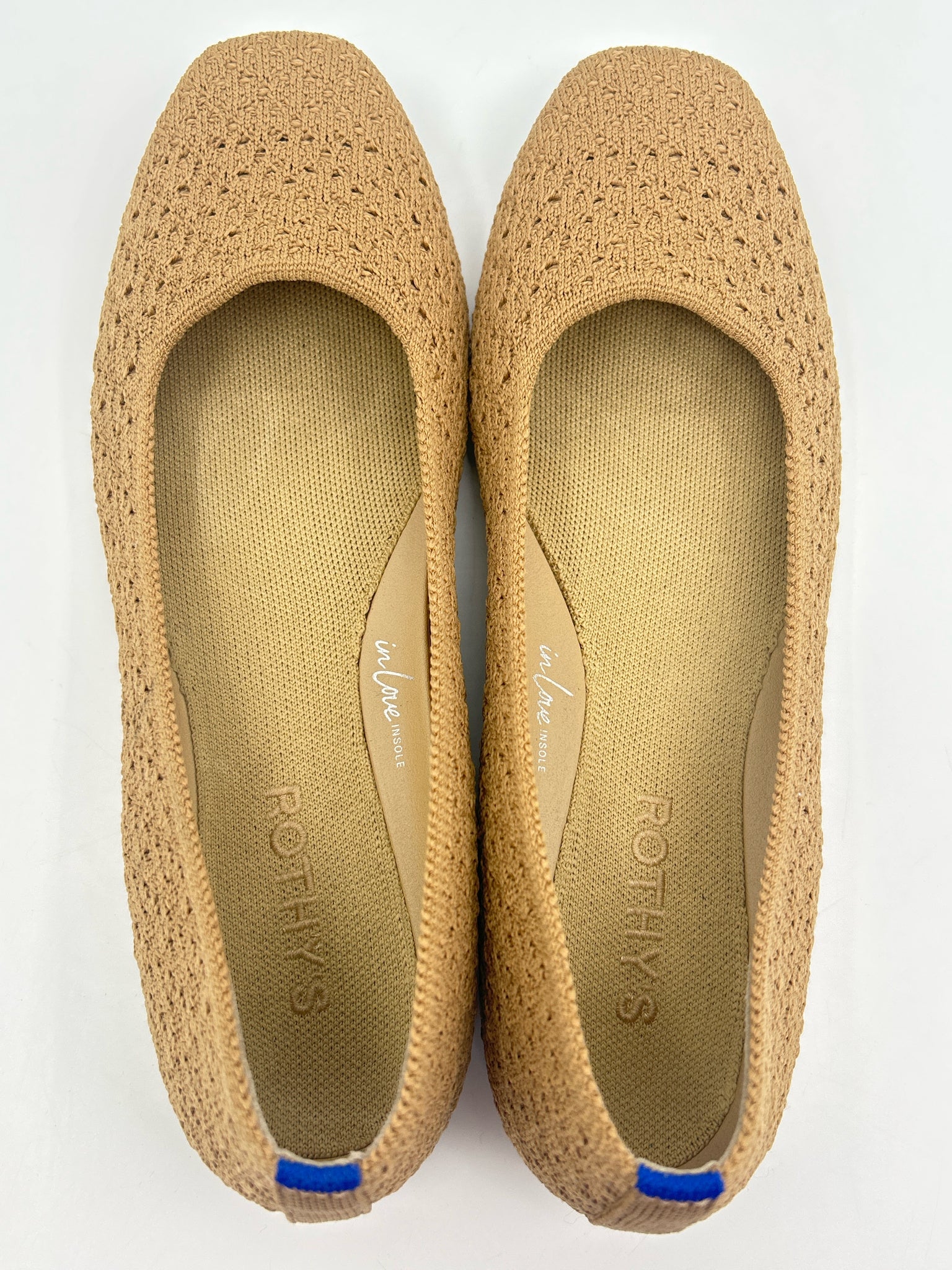 ROTHY'S Size 8.5 Brown Women Flats
