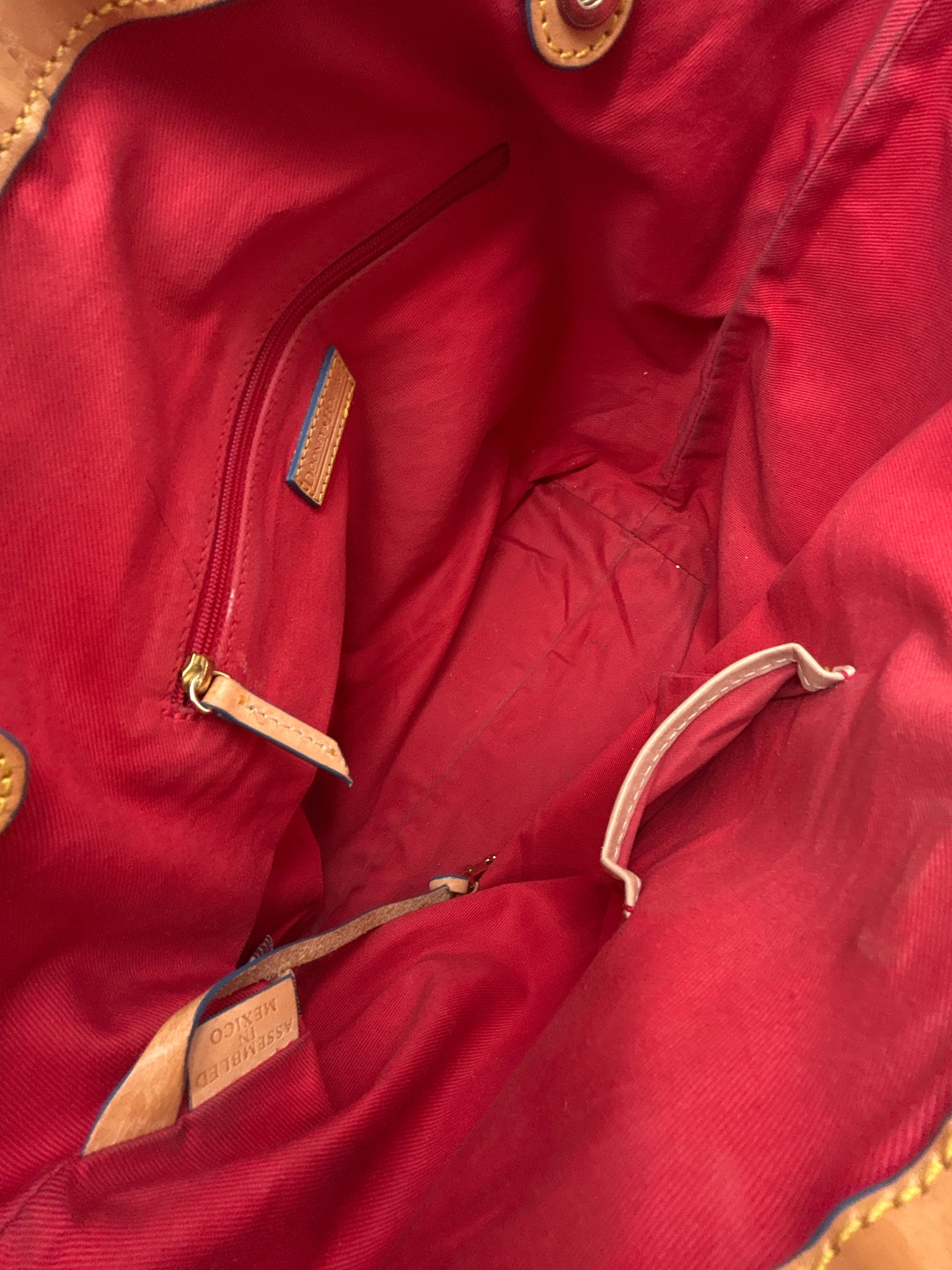 DOONEY & BOURKE Cream Print Women Tote