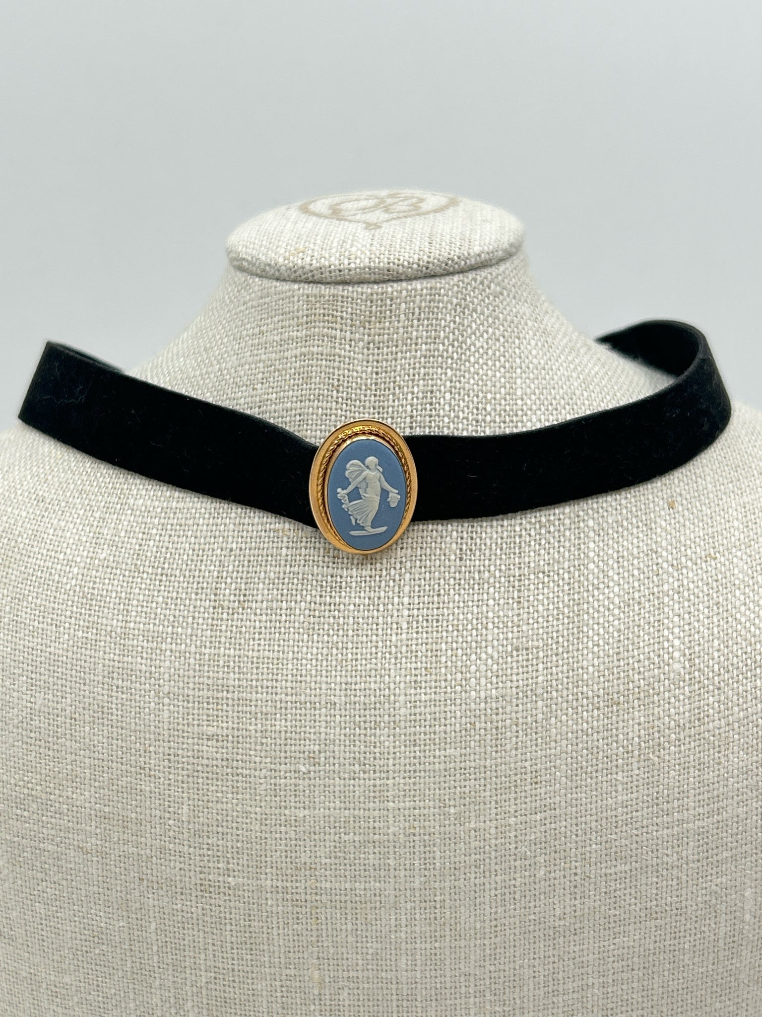 WEDGWOOD BLACK AND BLUE Necklace