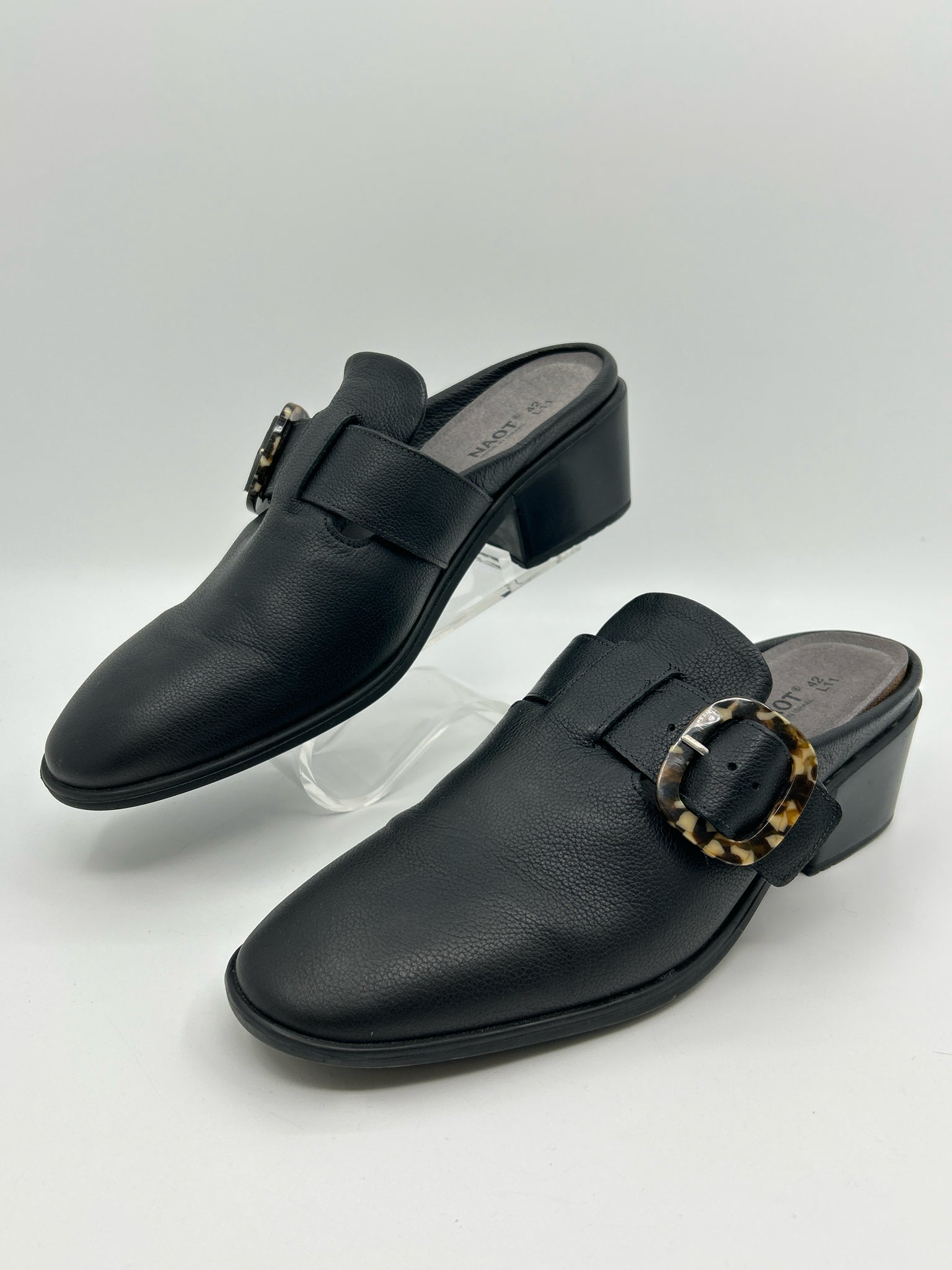 NAOT Size 42 Black Women Shoes