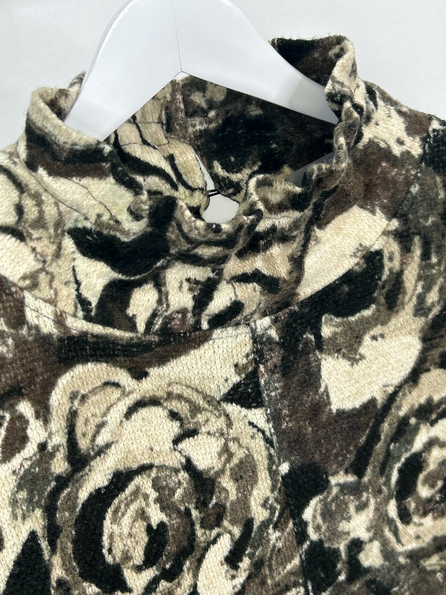 HABITAT Size S olive print Women Sweater