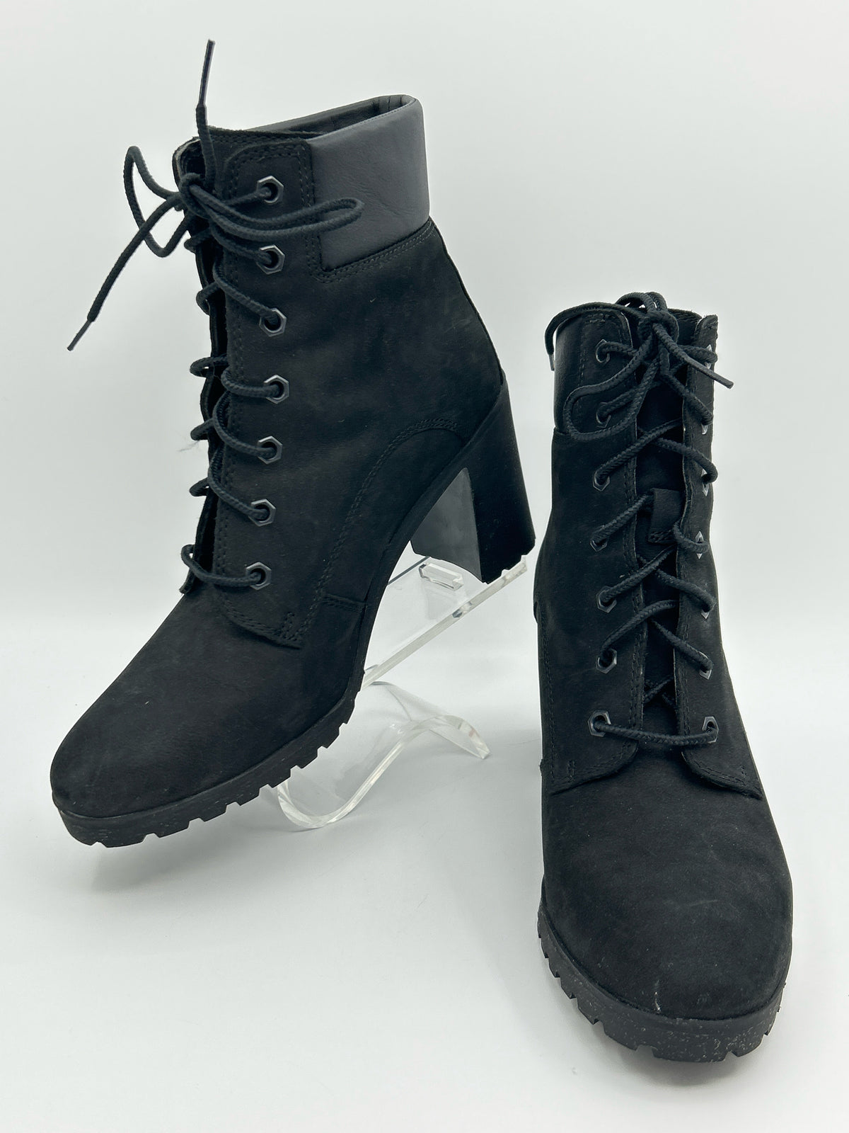 TIMBERLAND Size 9 Black Women Boots