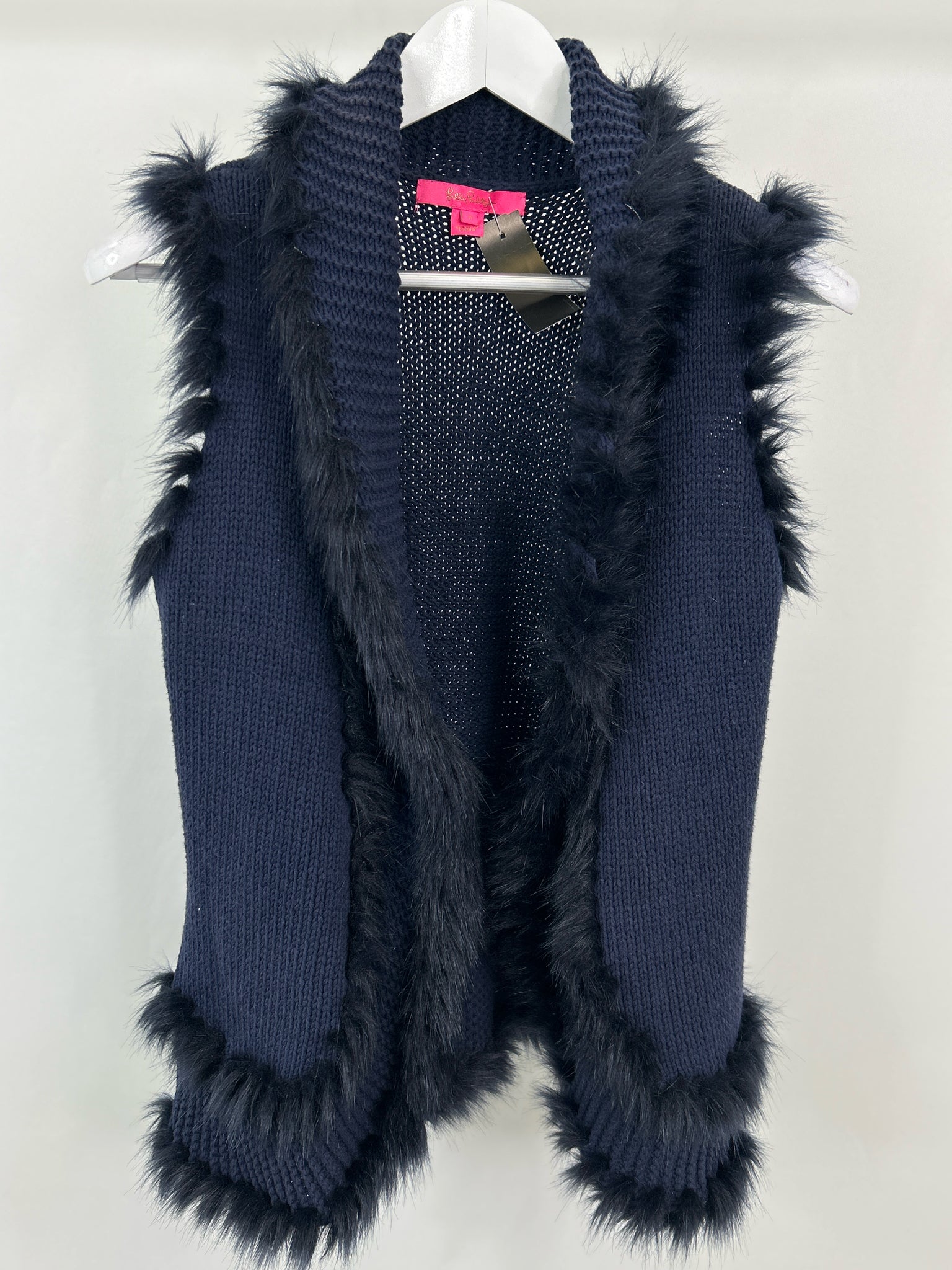 LILLY PULITZER Size S Navy Women Vest