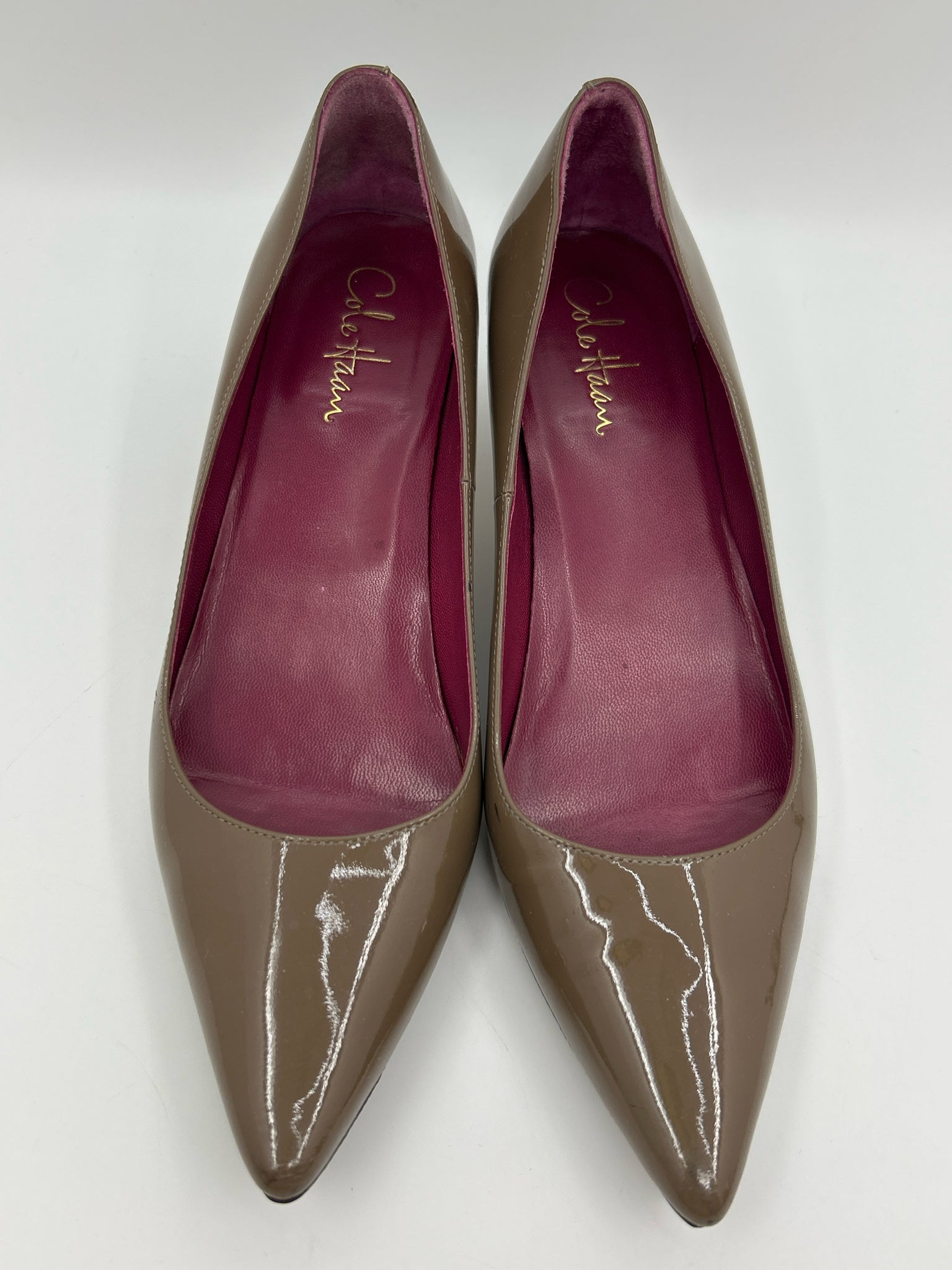 COLE HAAN Size 9.5B Brown Women Pumps