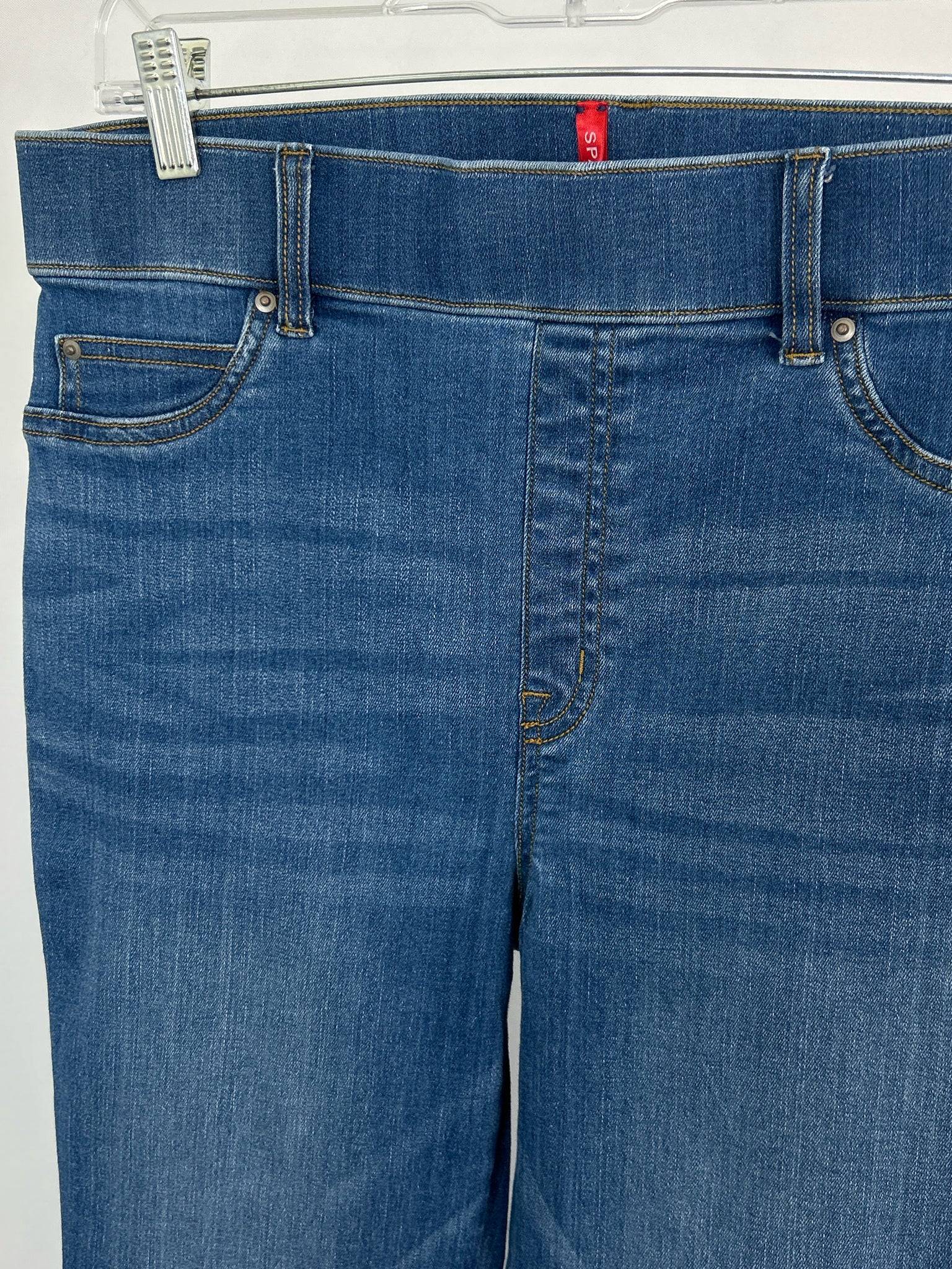 SPANX Size L BLUE DENIM Women jeans