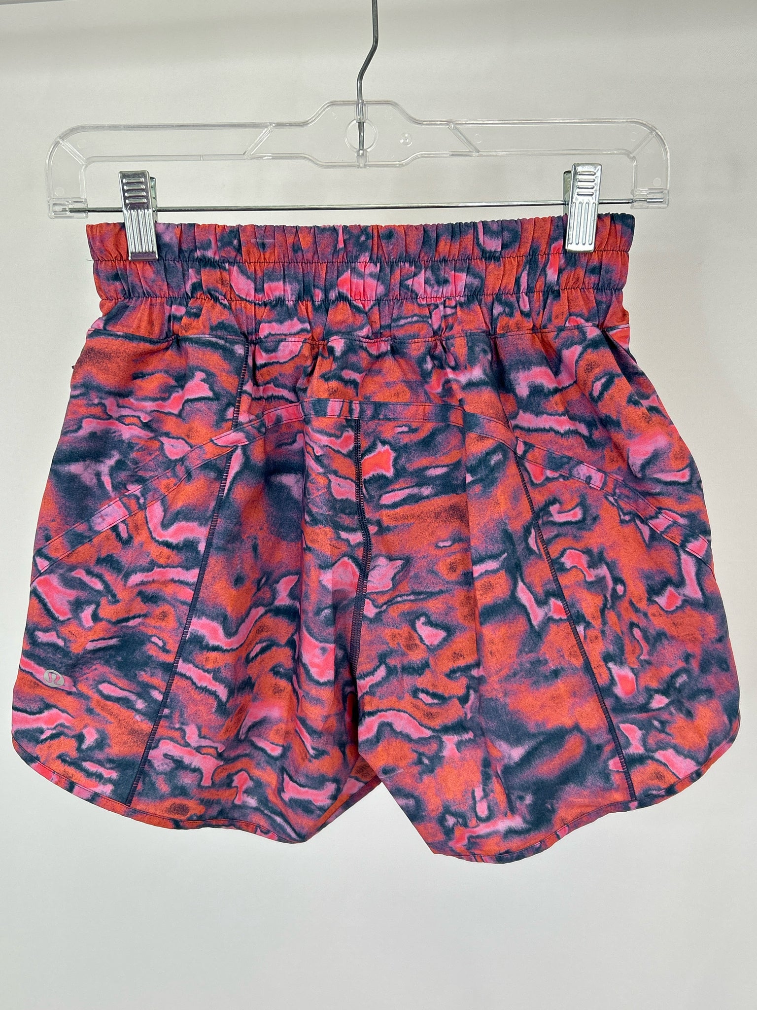 LULULEMON Size 4 ORANGE AND PINK Women Workout