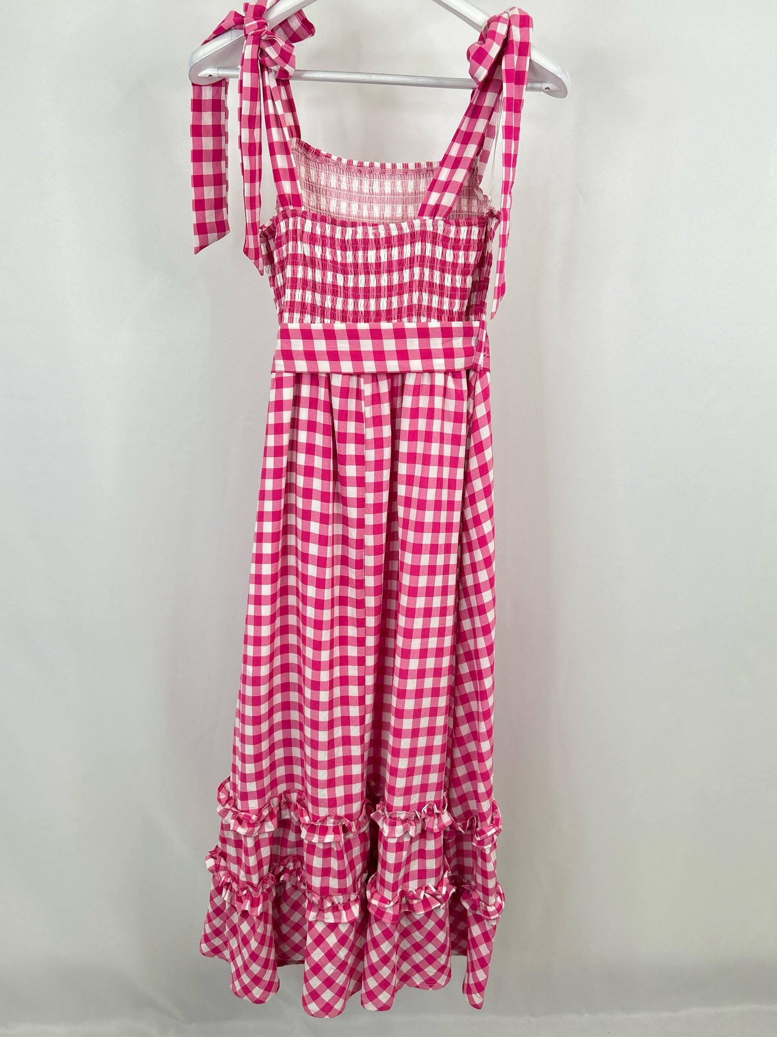 &MERCI Size L PINK AND WHITE Women Dress
