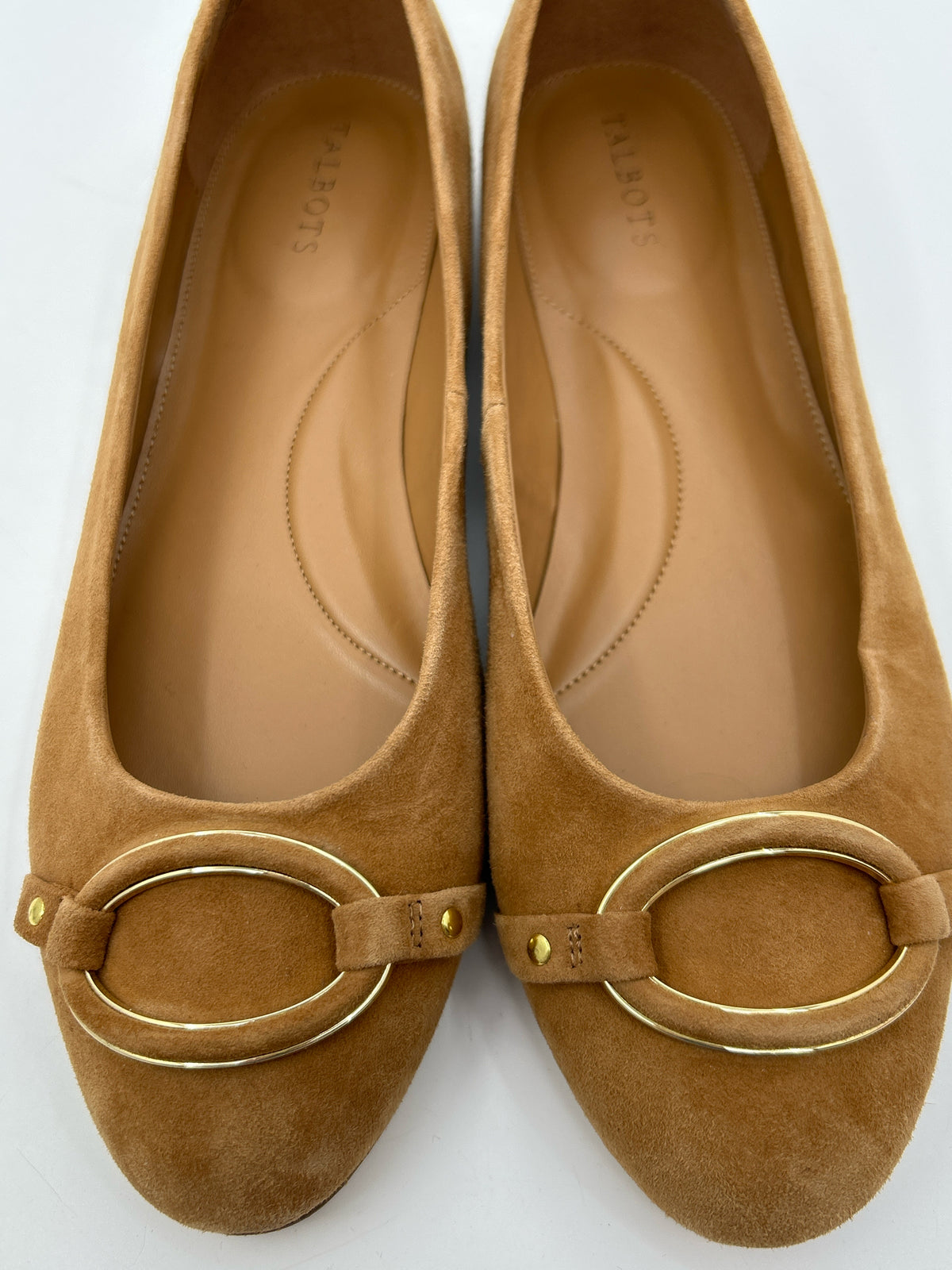 TALBOTS Size 10M Brown Women Flats
