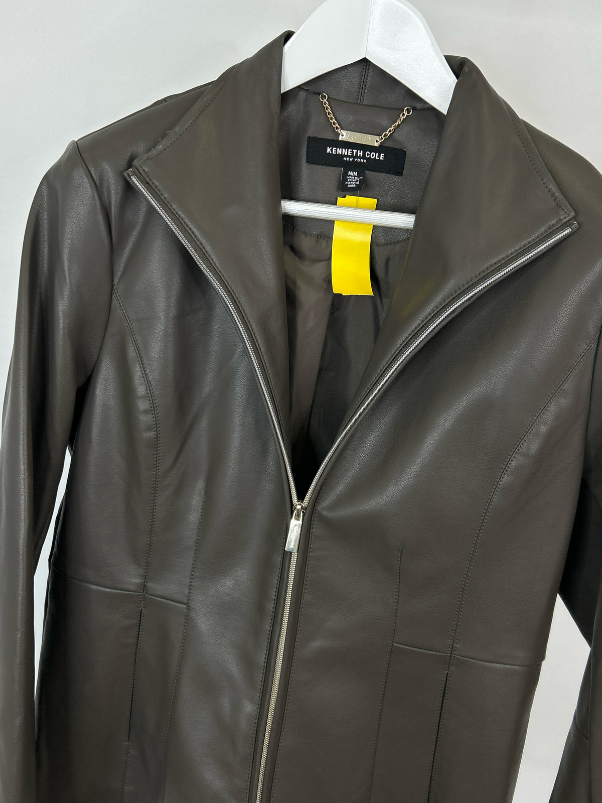 KENNETH COLE Size M Grey Women Jacket