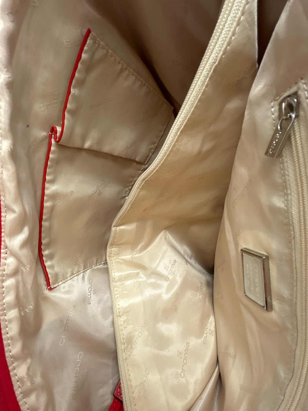 CROMIA Orange Red Women Purse