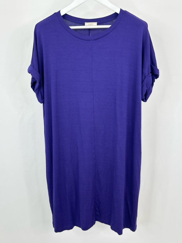 LOFT OUTLET Women Size XL Purple Dress