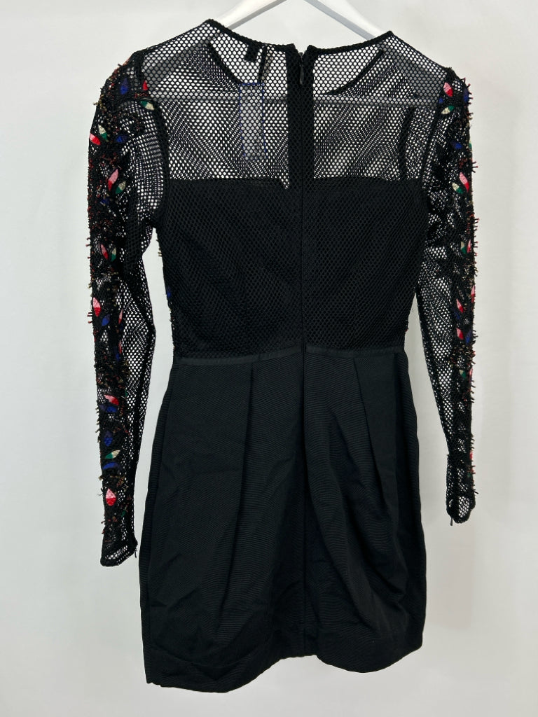 TOPSHOP Size 2 Black Women's Dress
