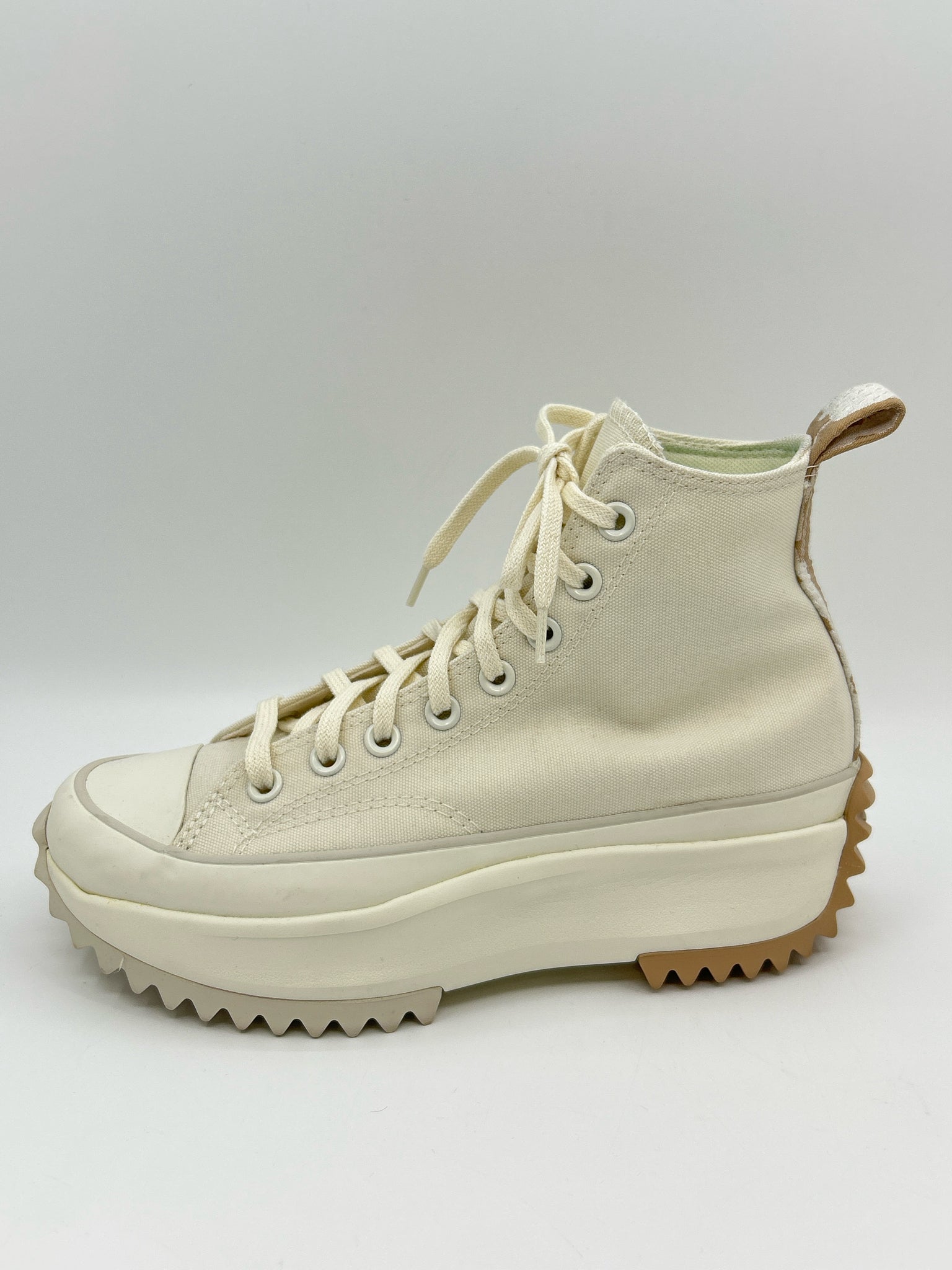 CONVERSE Size 8.5 Ivory Women Sneakers
