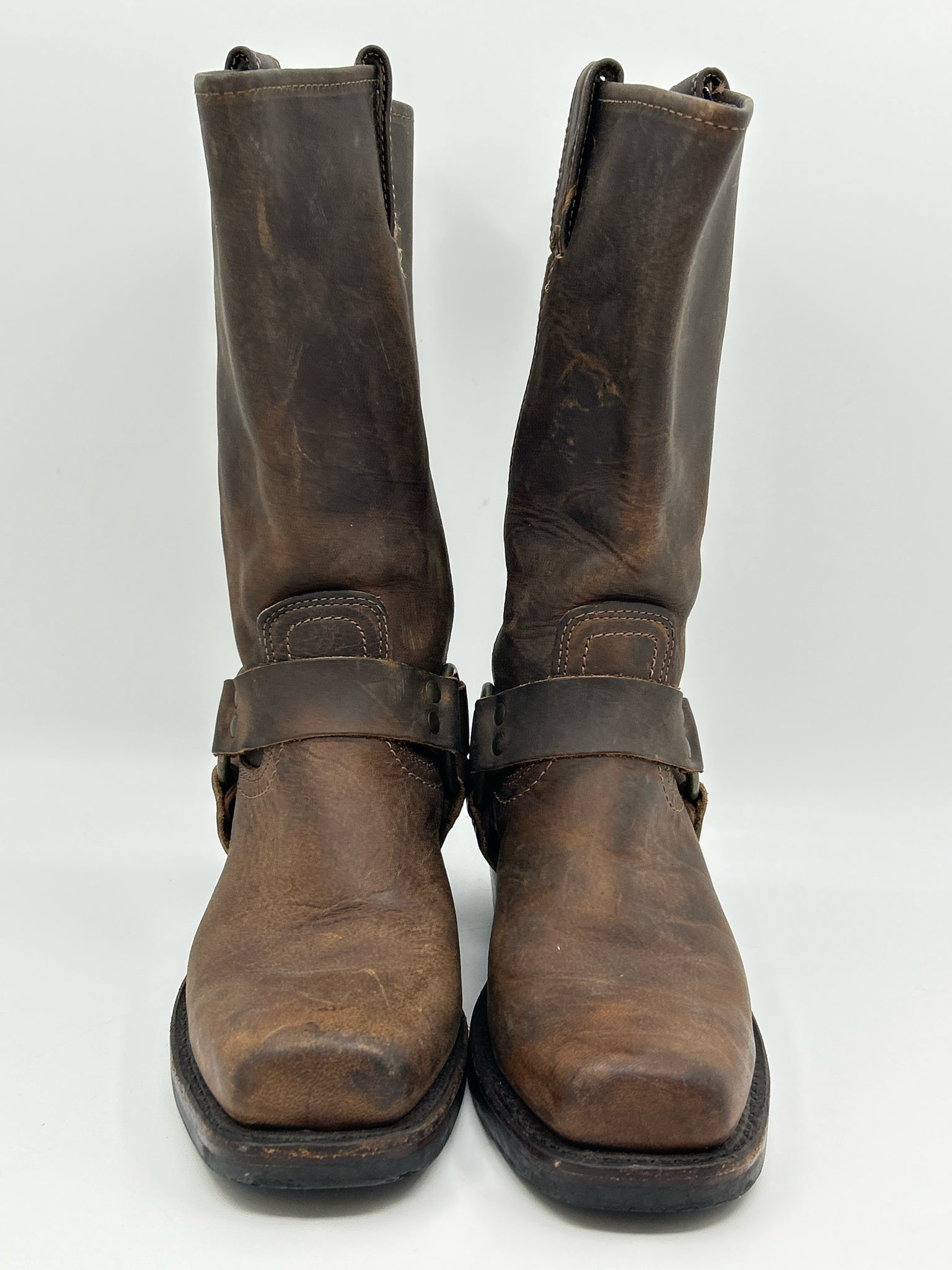 FRYE Size 8M DARK BROWN Women Boots