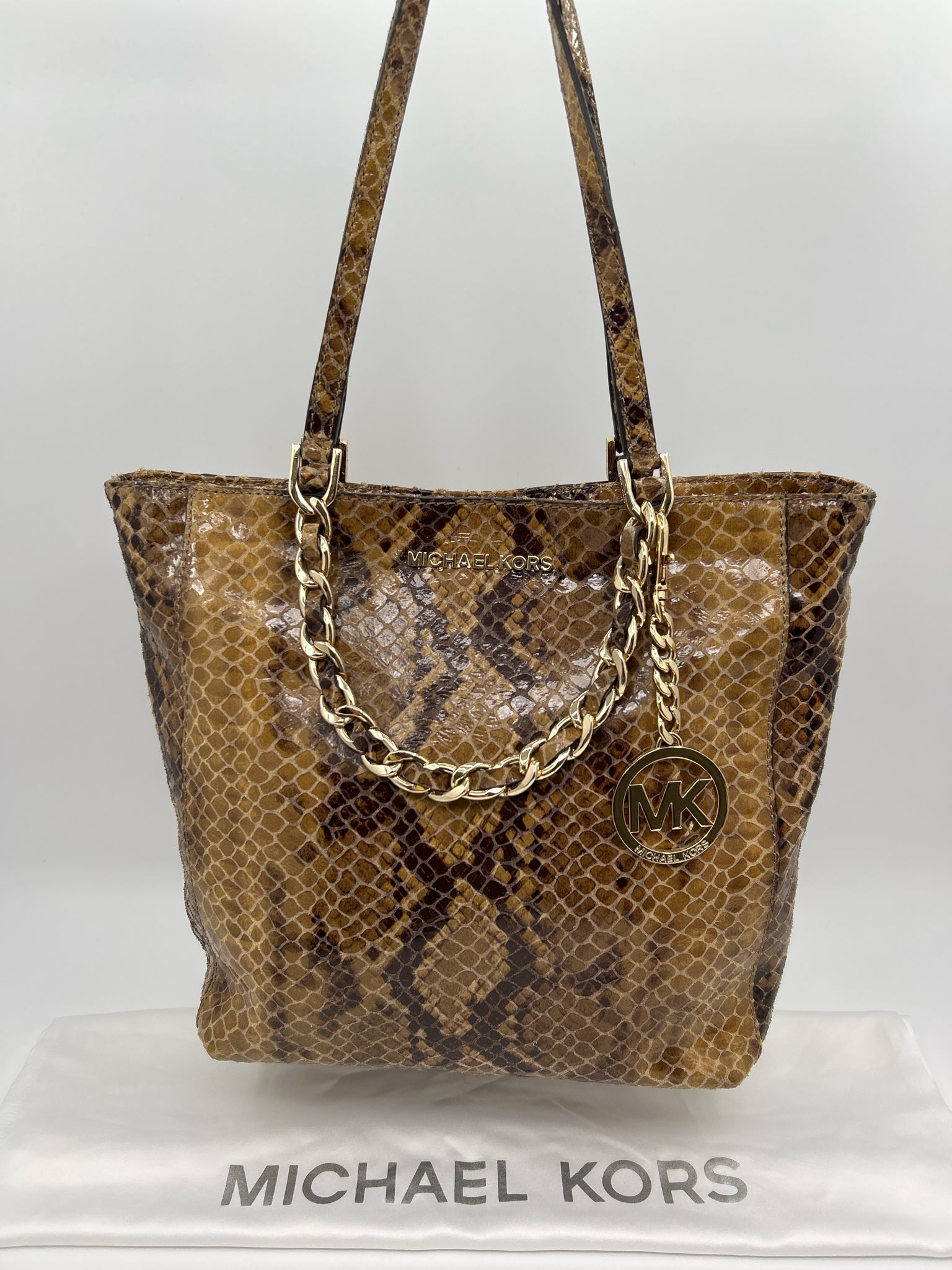 MICHAEL MICHAEL KORS Brown Print Women Tote