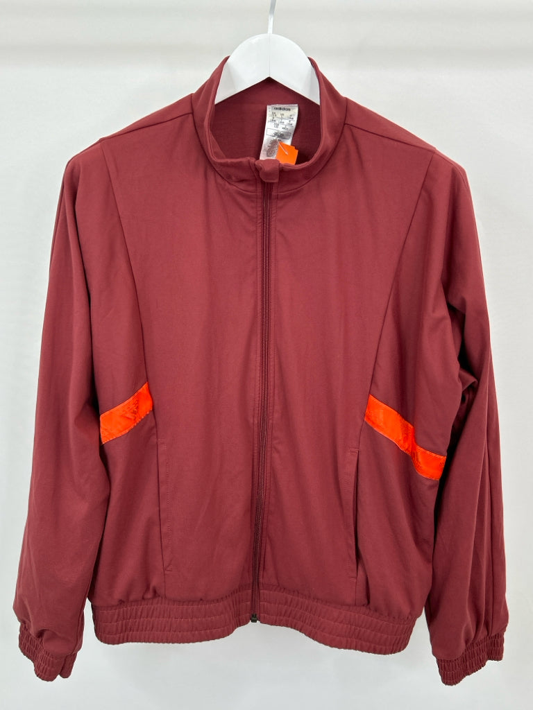 ADIDAS Women Size L RUST Jacket