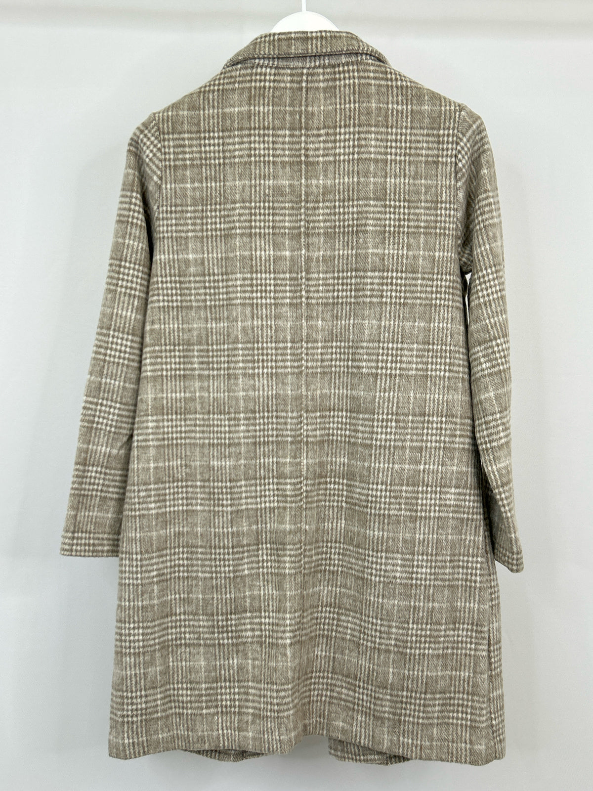 SHINESTAR Size S Brown Print Women Coat