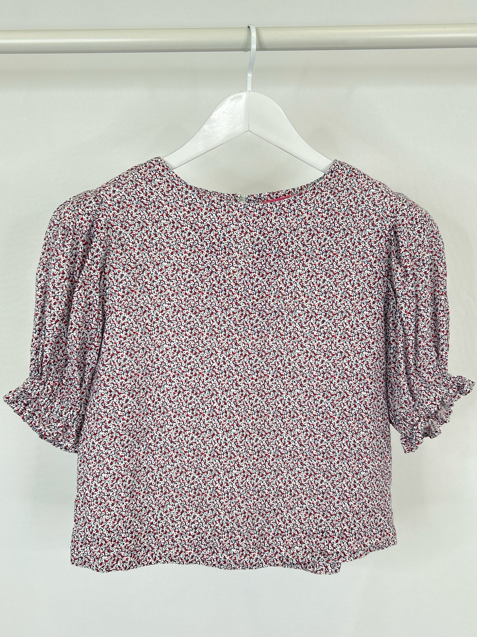 BURU Size XS RED & BLUE Women Top