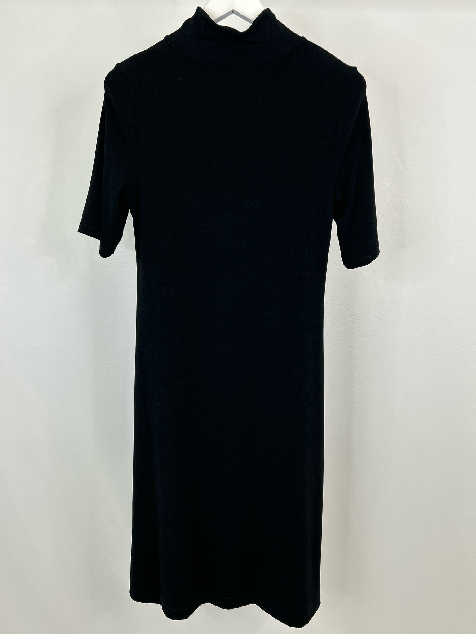 CHICO'S Size M Black Women Dress
