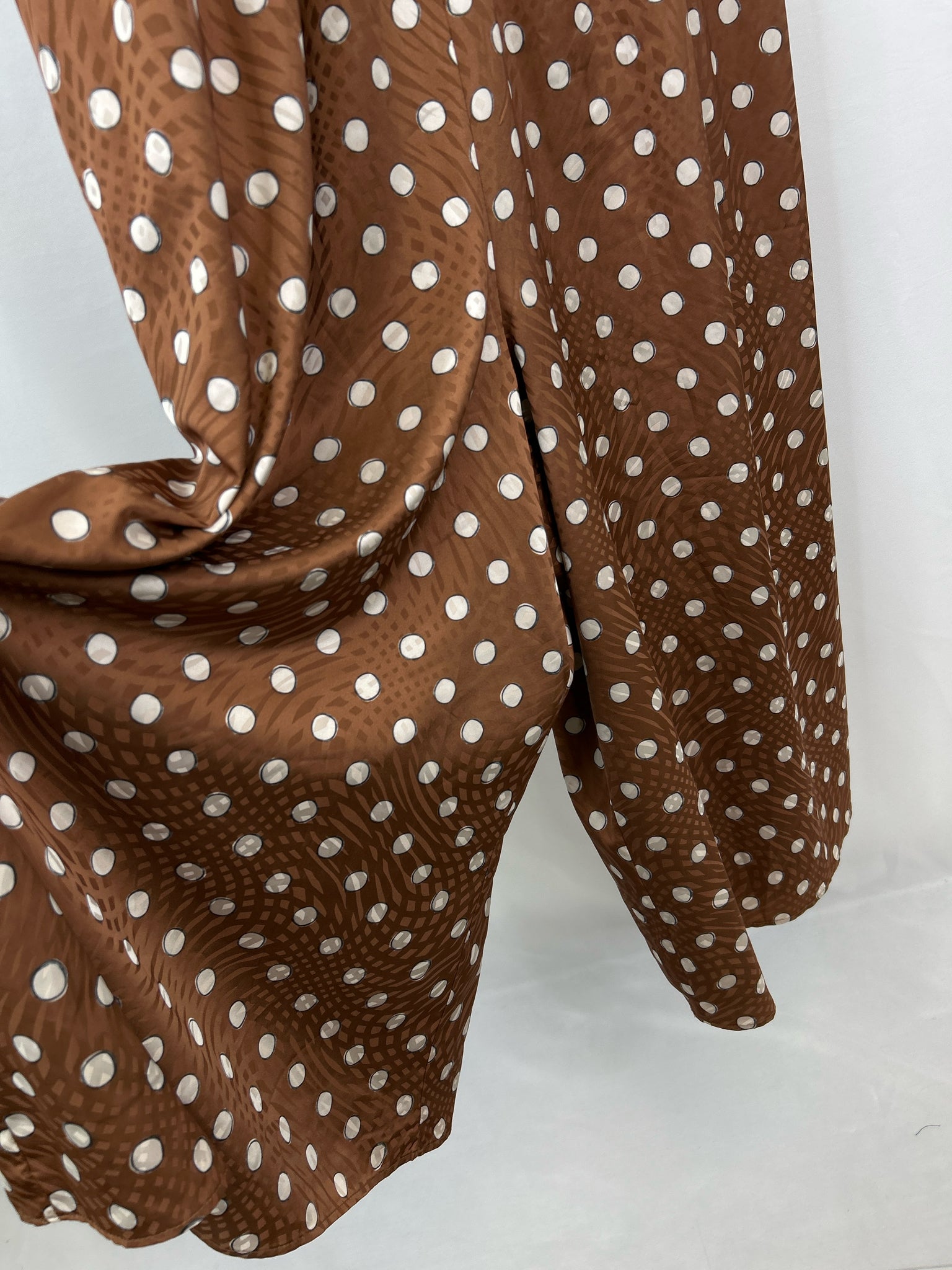 HUTCH Size 3X Brown Print Women Jumpsuit