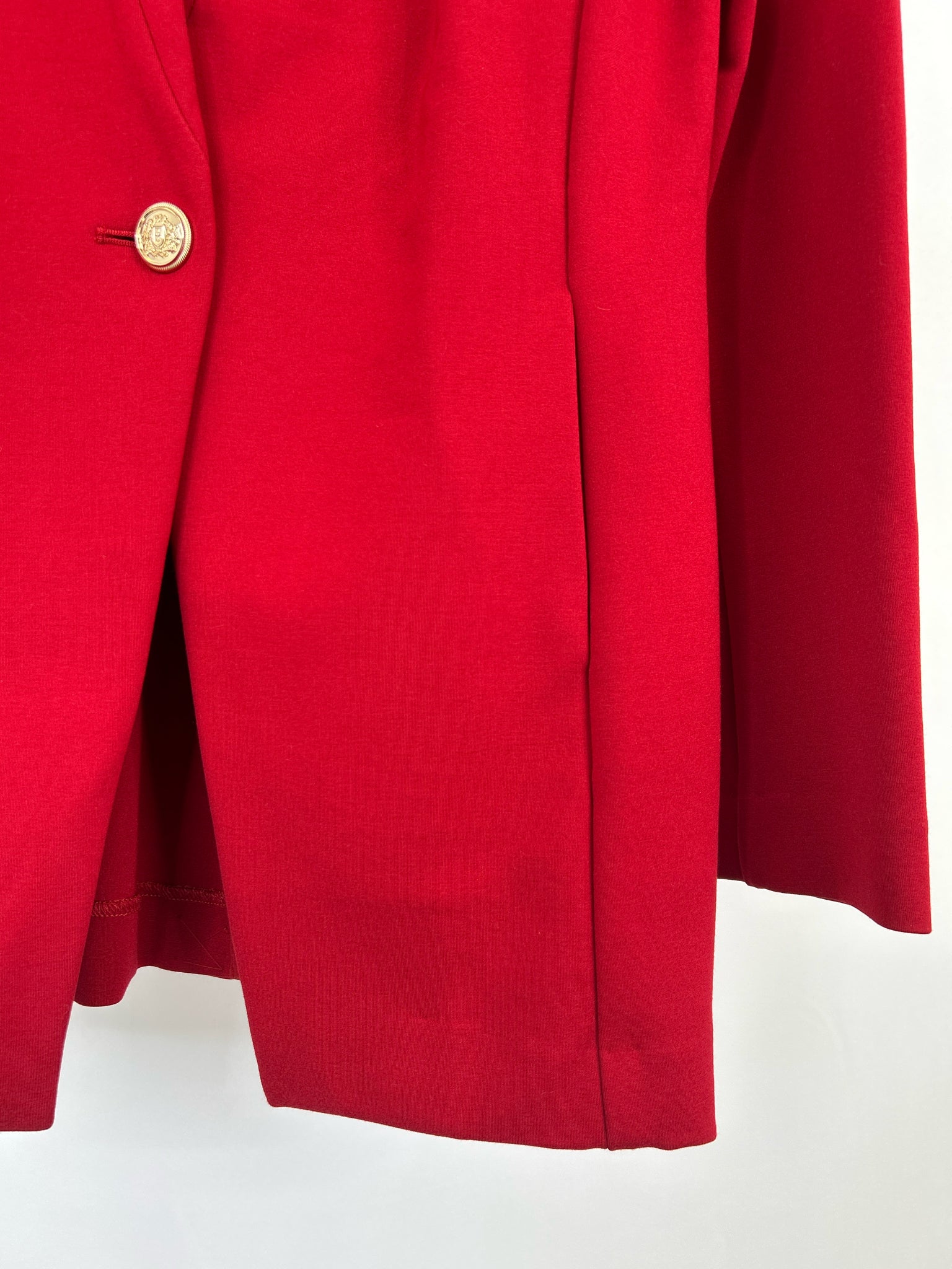 CHICO'S Size 4 Red Women Blazer