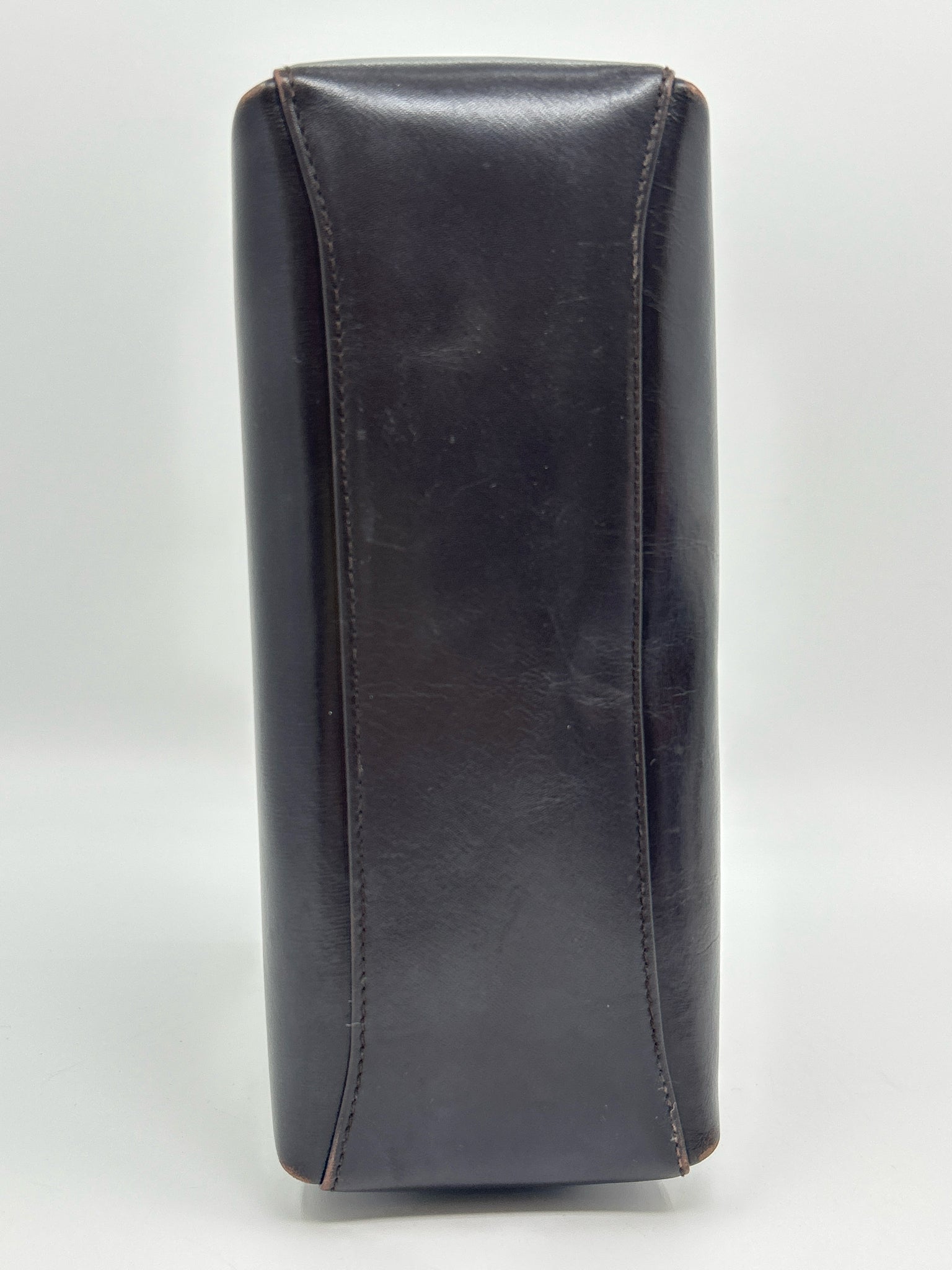 GUCCI Dark Brown Vintage Women Purse