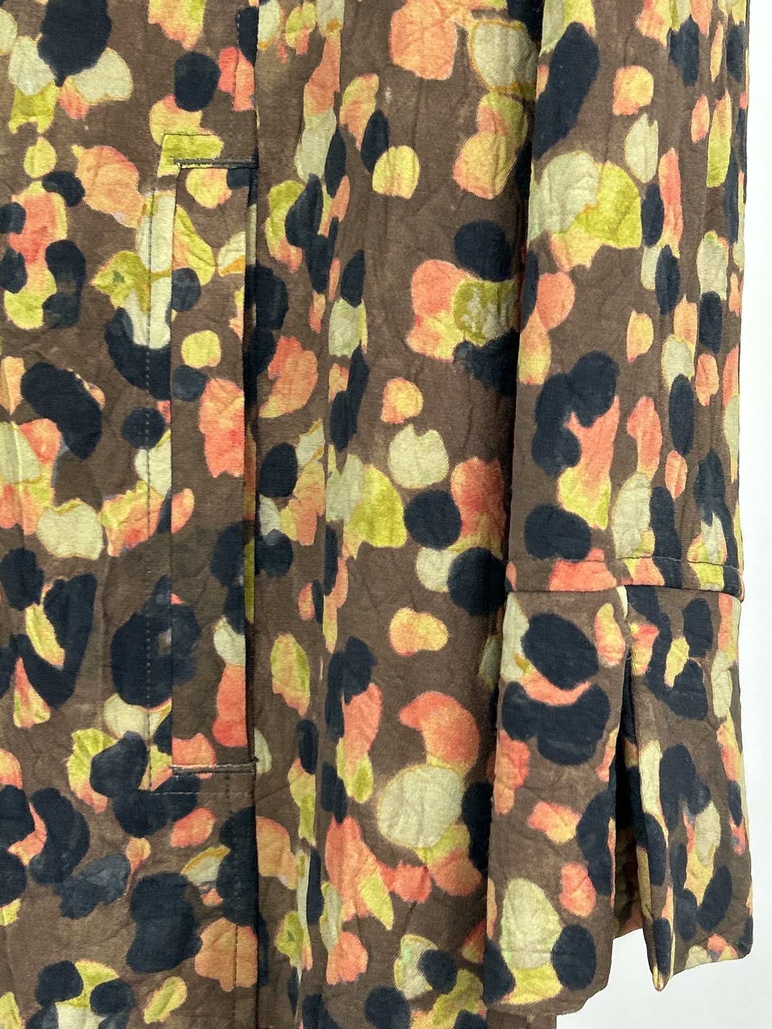 HABITAT Size S Brown Print Women Dress