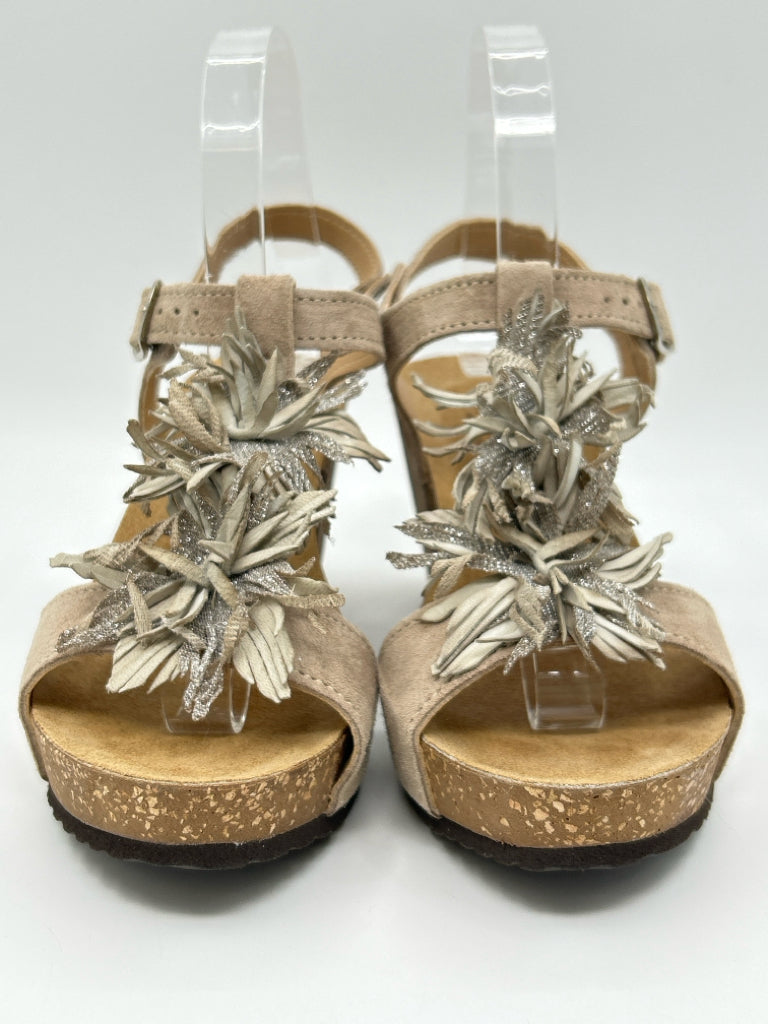 SPRING STEP Size 38 Beige Women's Sandal