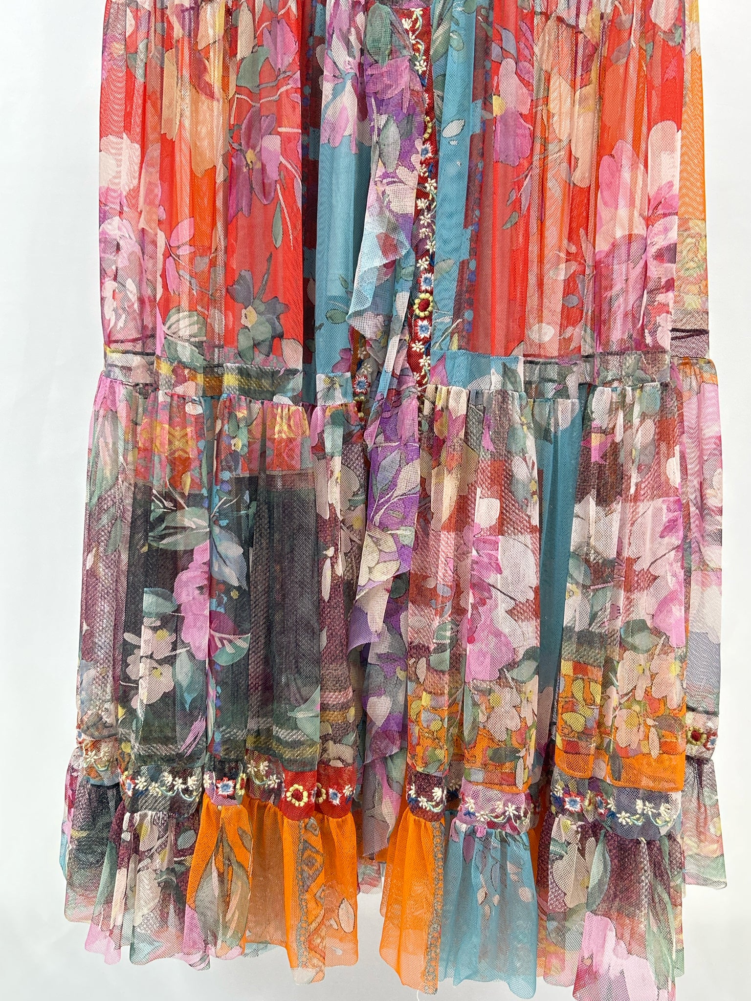 JOHNNY WAS Size S Multi-Color Women Dress