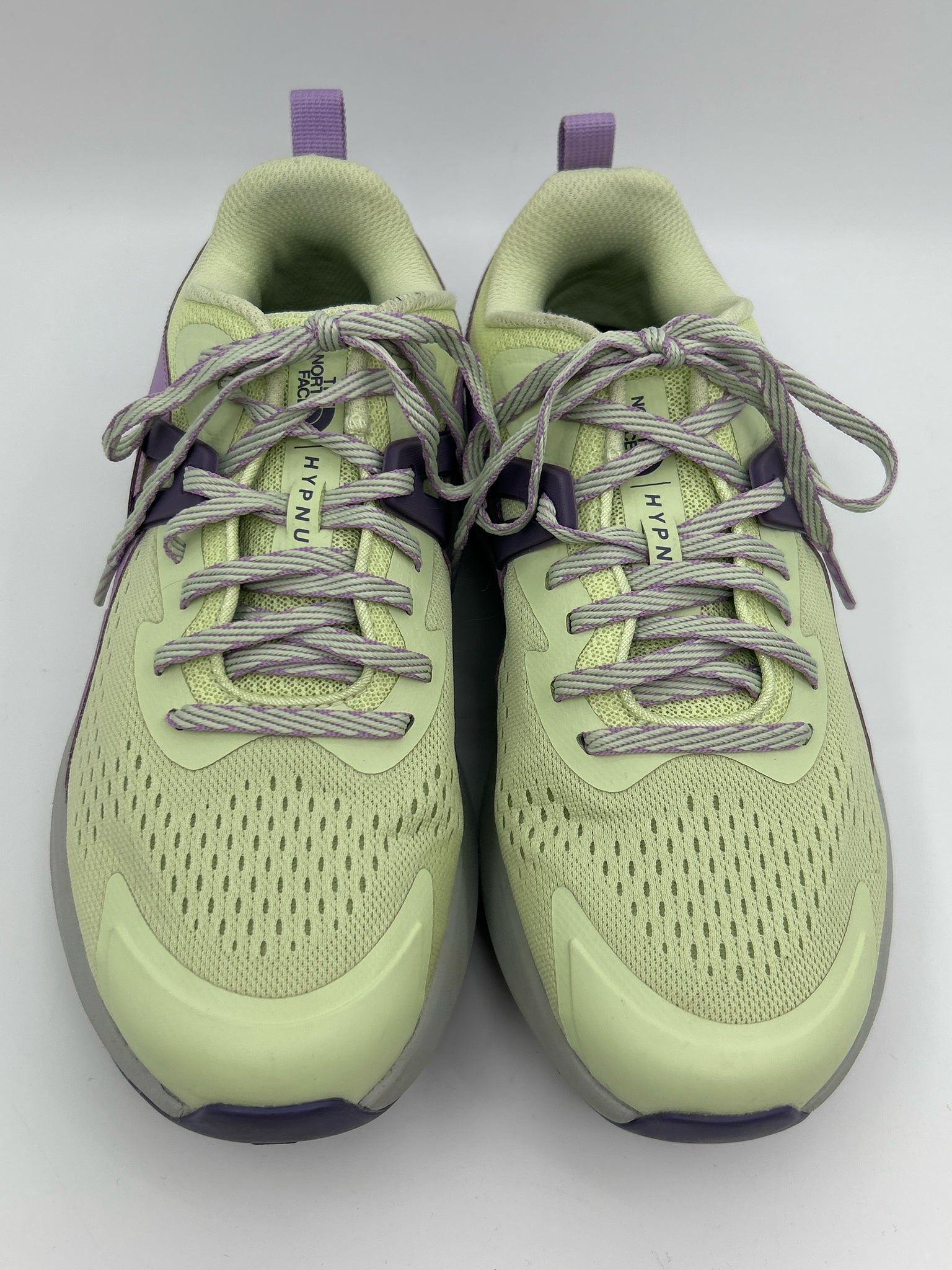 THE NORTH FACE Size 10.5 Green and Purple Women Sneakers