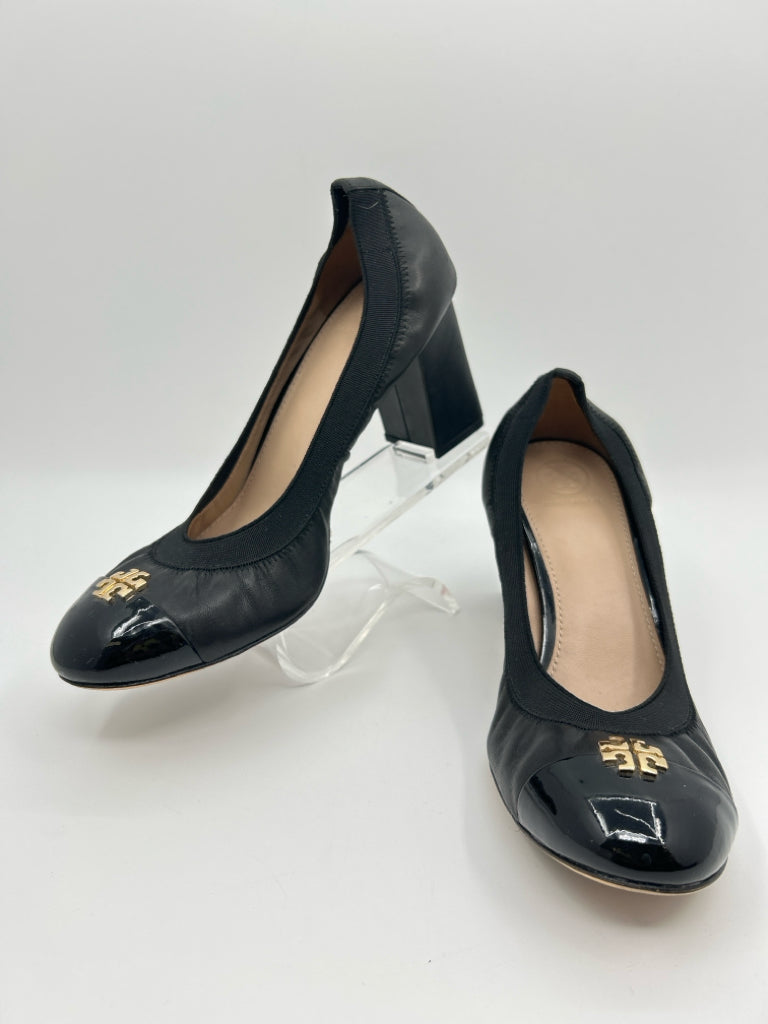 TORY BURCH Women Size 9.5M Black Pumps