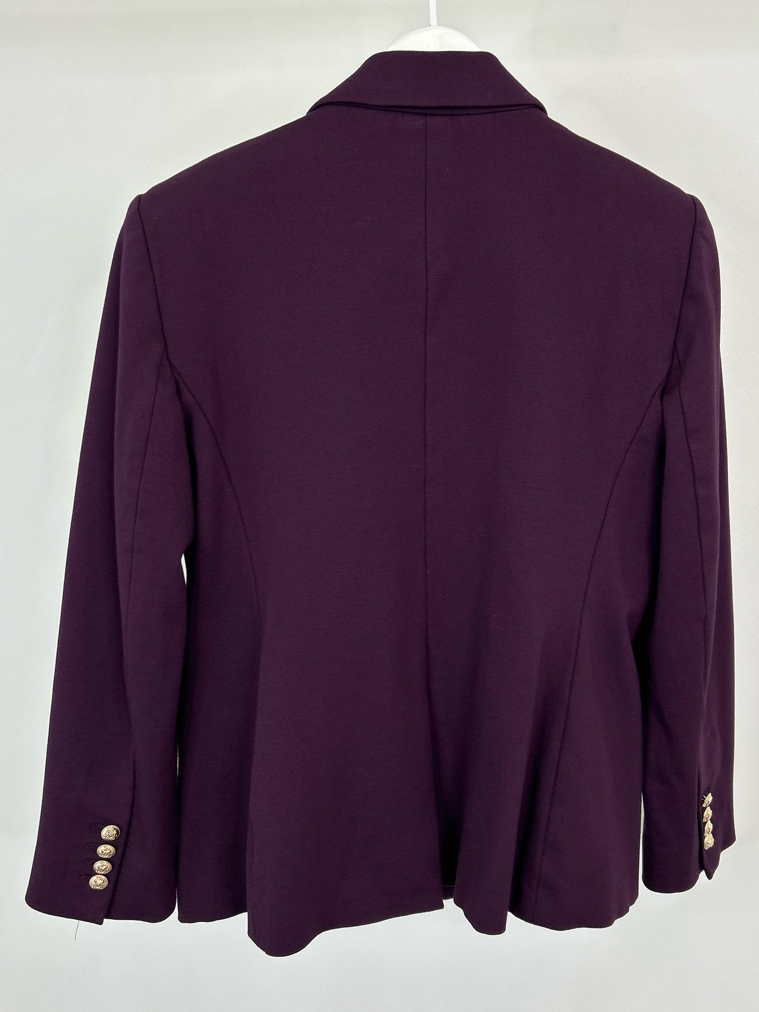 ANN TAYLOR Size 10 Purple Women Blazer