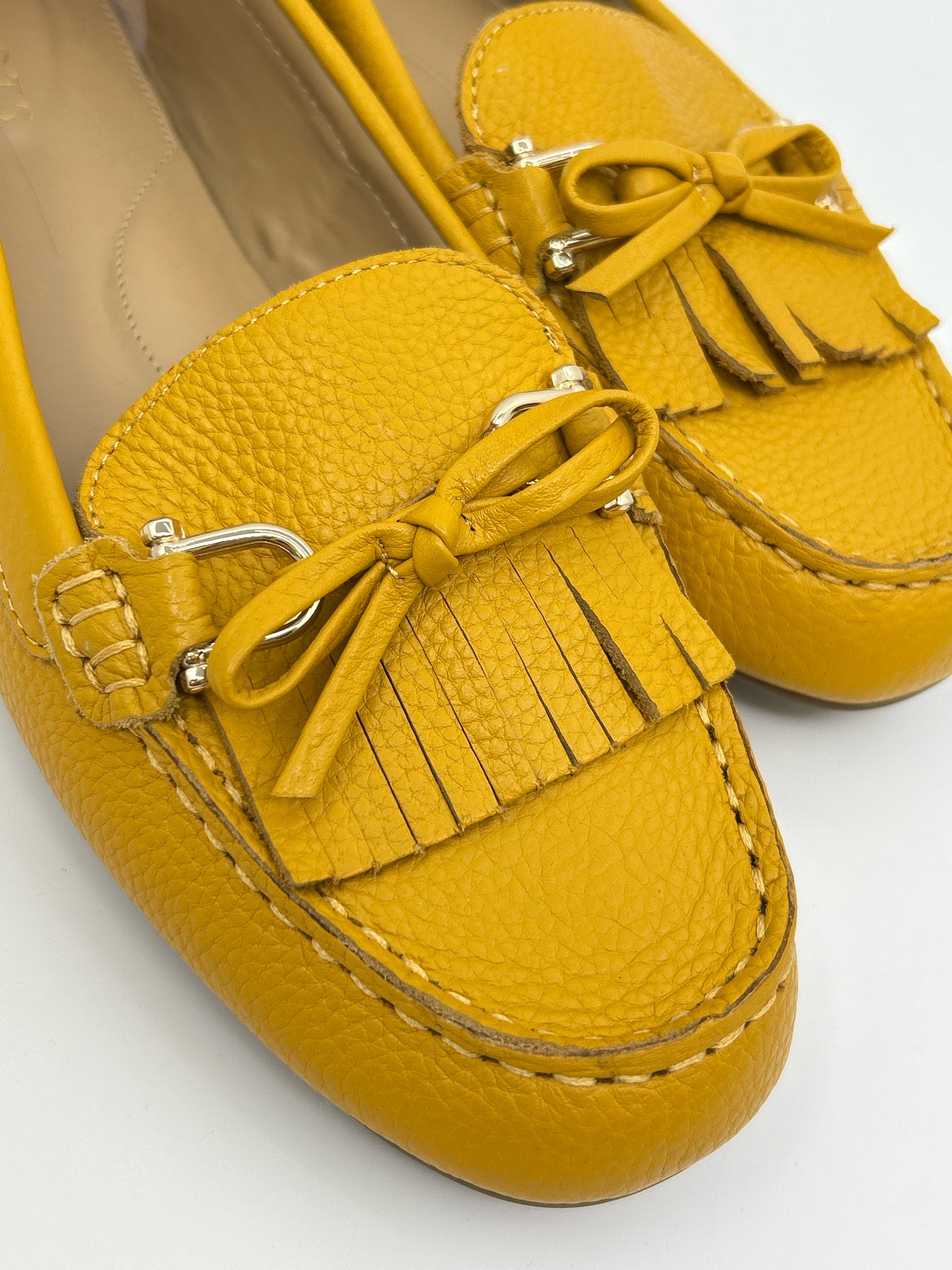 TALBOTS Size 9.5M Mustard Women Loafer