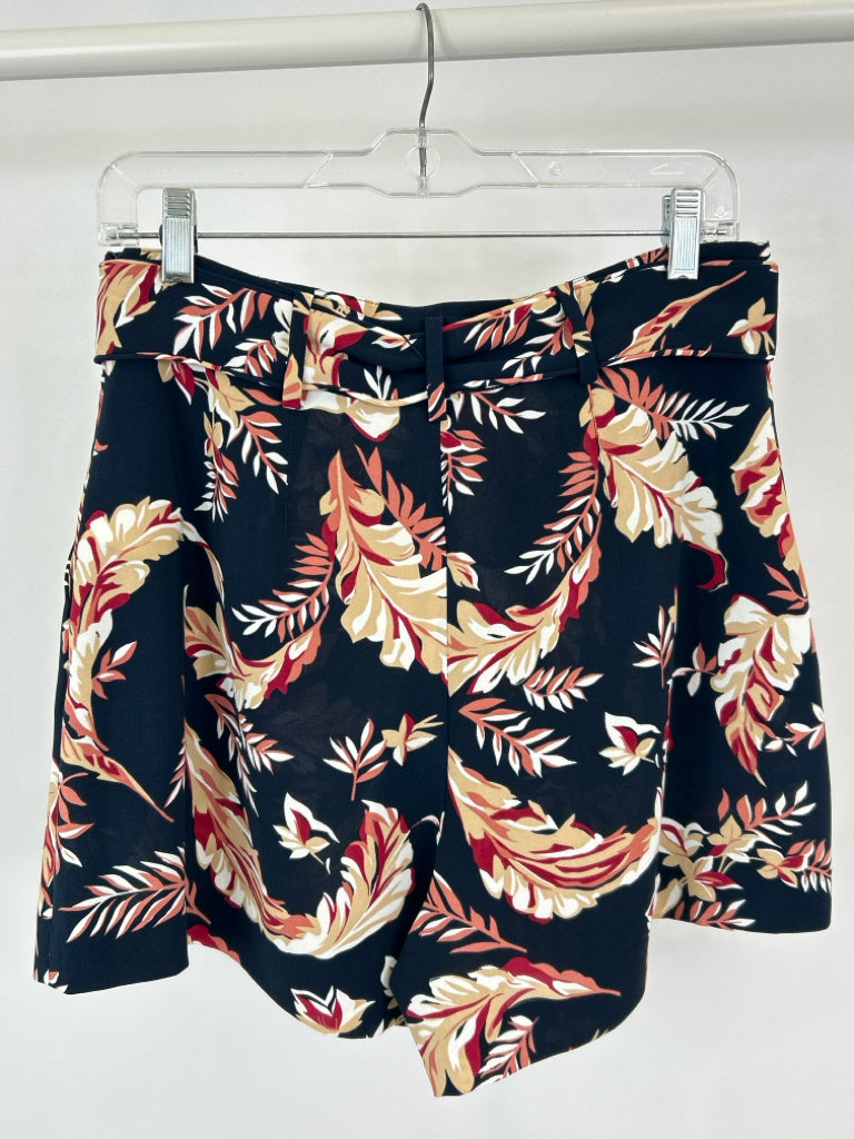 JOIE Size 10 Navy Print Women's Shorts NWT