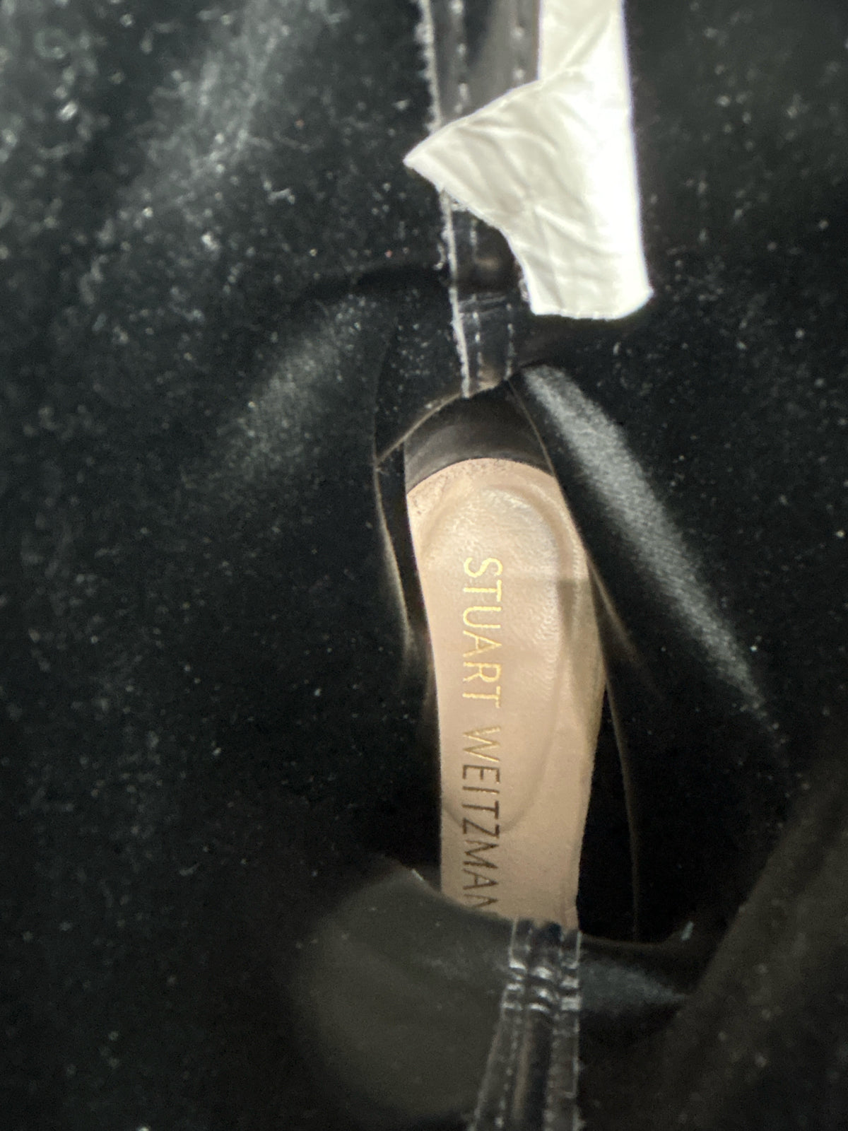 STUART WEITZMAN Size 8.5B Black Women Booties
