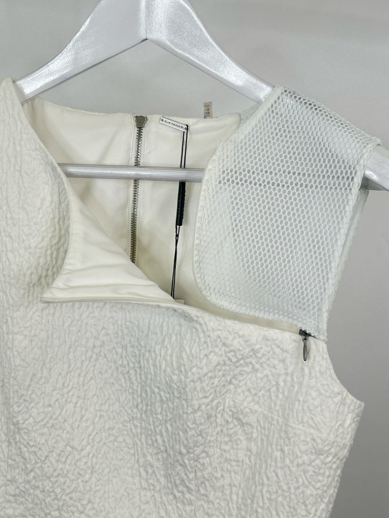 ELIE TAHARI Size 14 White Women's Dress