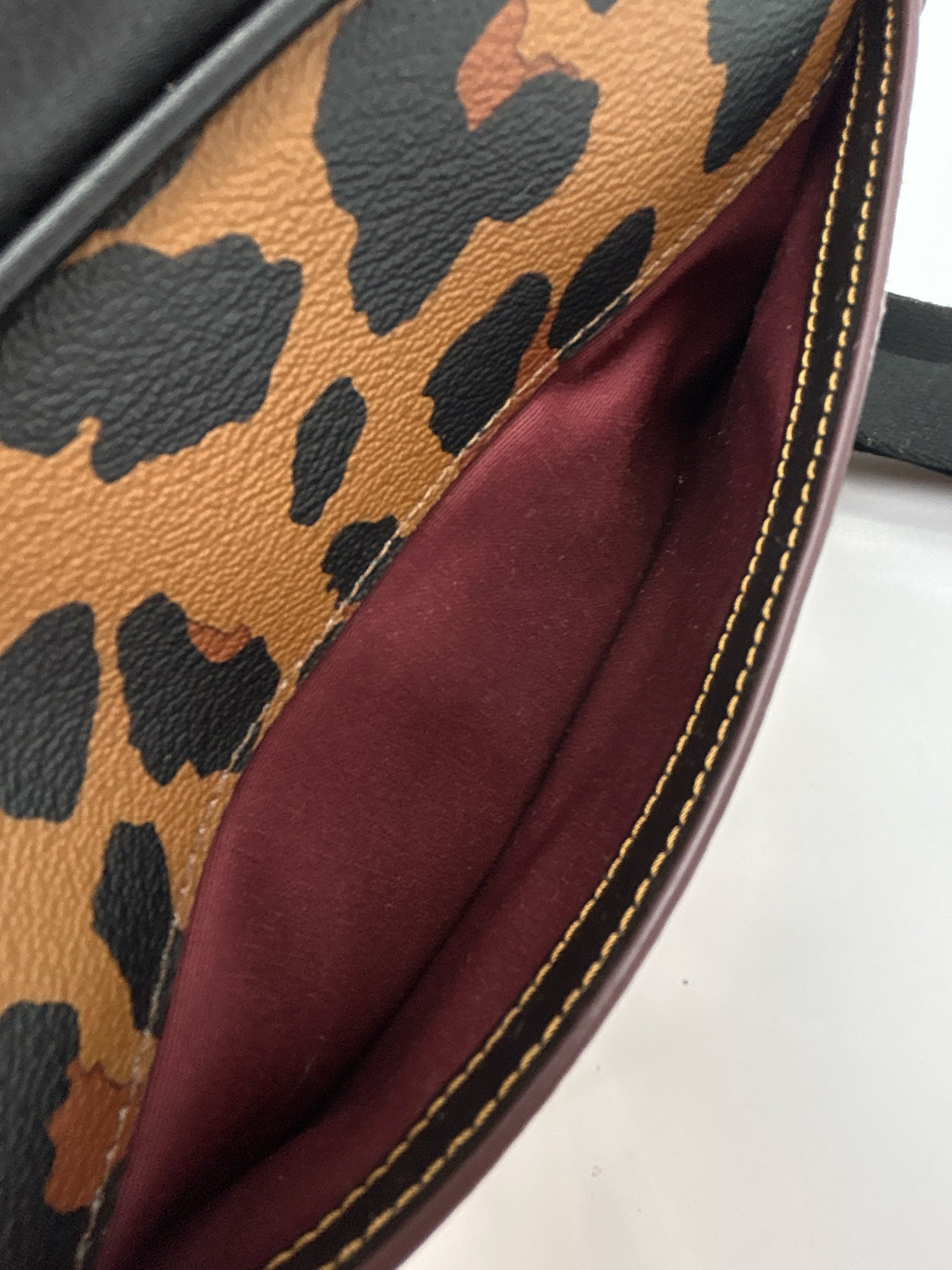 COACH Tan and Black Women Purse