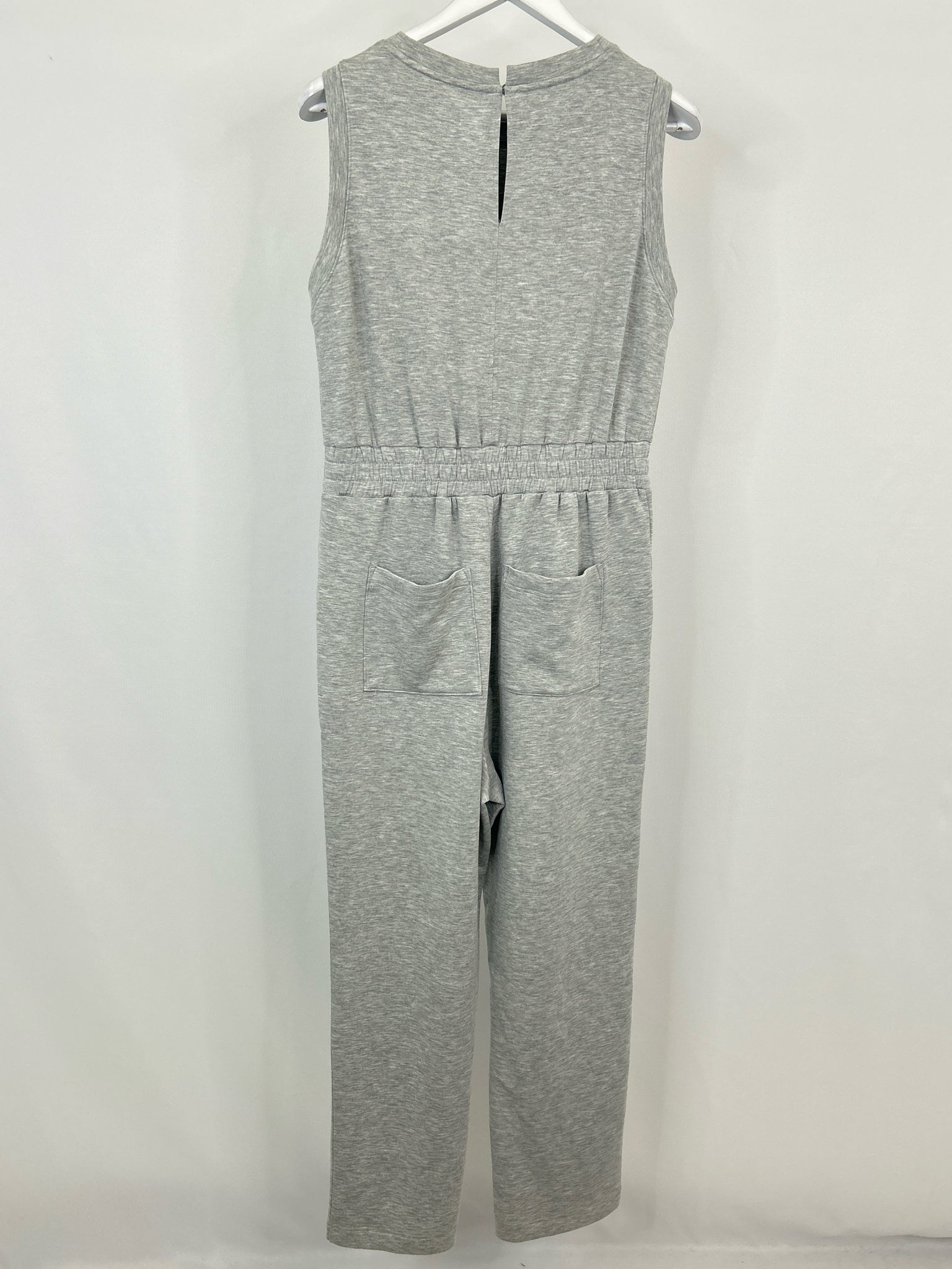 LOU & GREY NWT Size M Gray Women Jumpsuit
