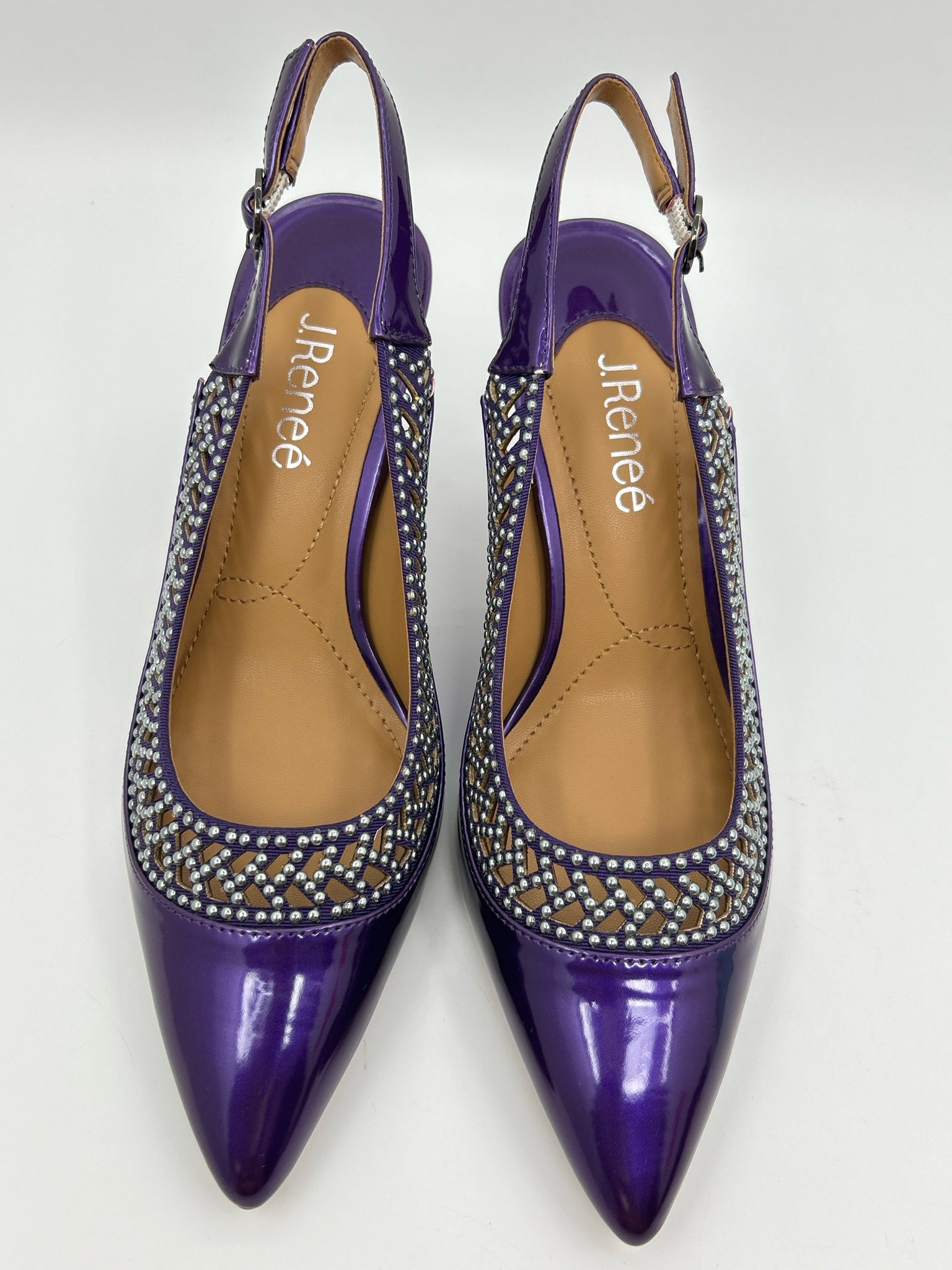 J. RENEE Size 7.5M Purple Women Pumps NIB