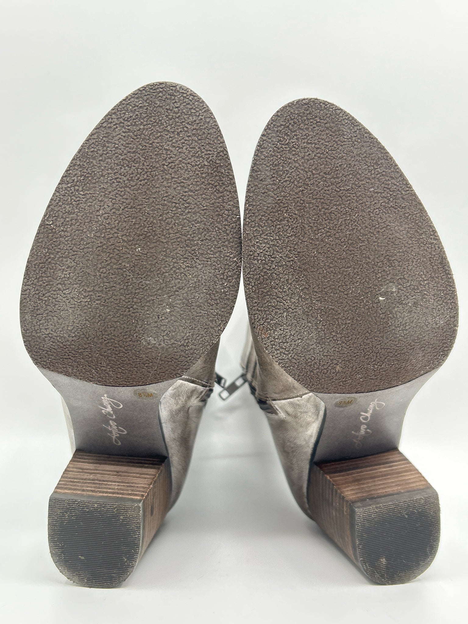 ARTURO CHIANG Size 8.5M Grey Women Booties