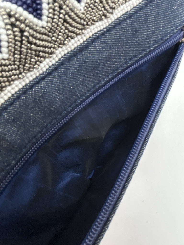 MARY FRANCES Blue Women's Purse