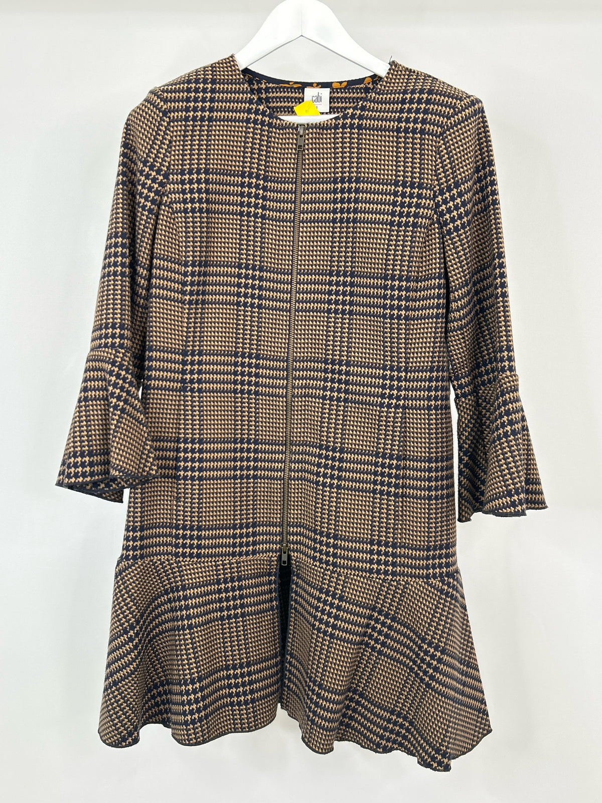 CABI Size S Brown and Navy Women Jacket
