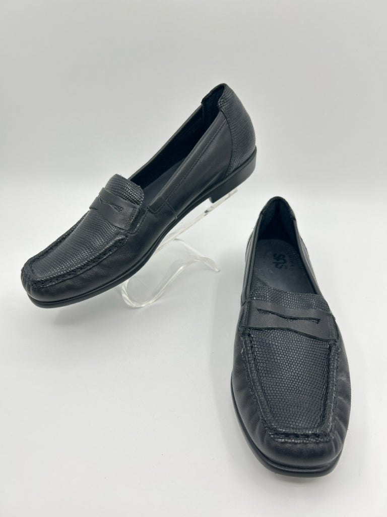 SAS Women Size 8.5N Black Loafer