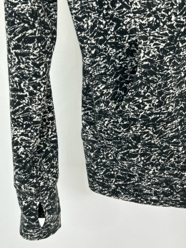 LULULEMON Women Size 2 Black Print Jacket