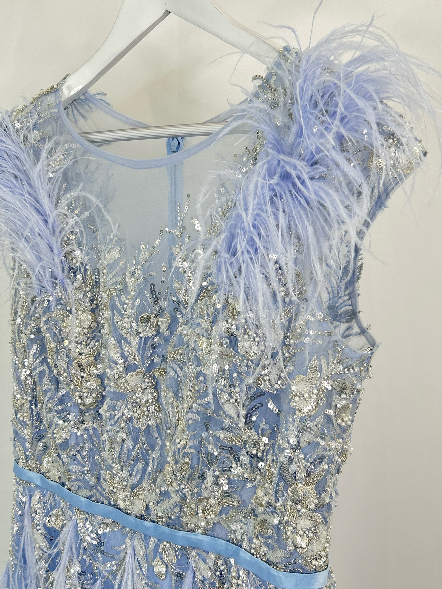MAC DUGGAL Size 12 ice blue Women Dress