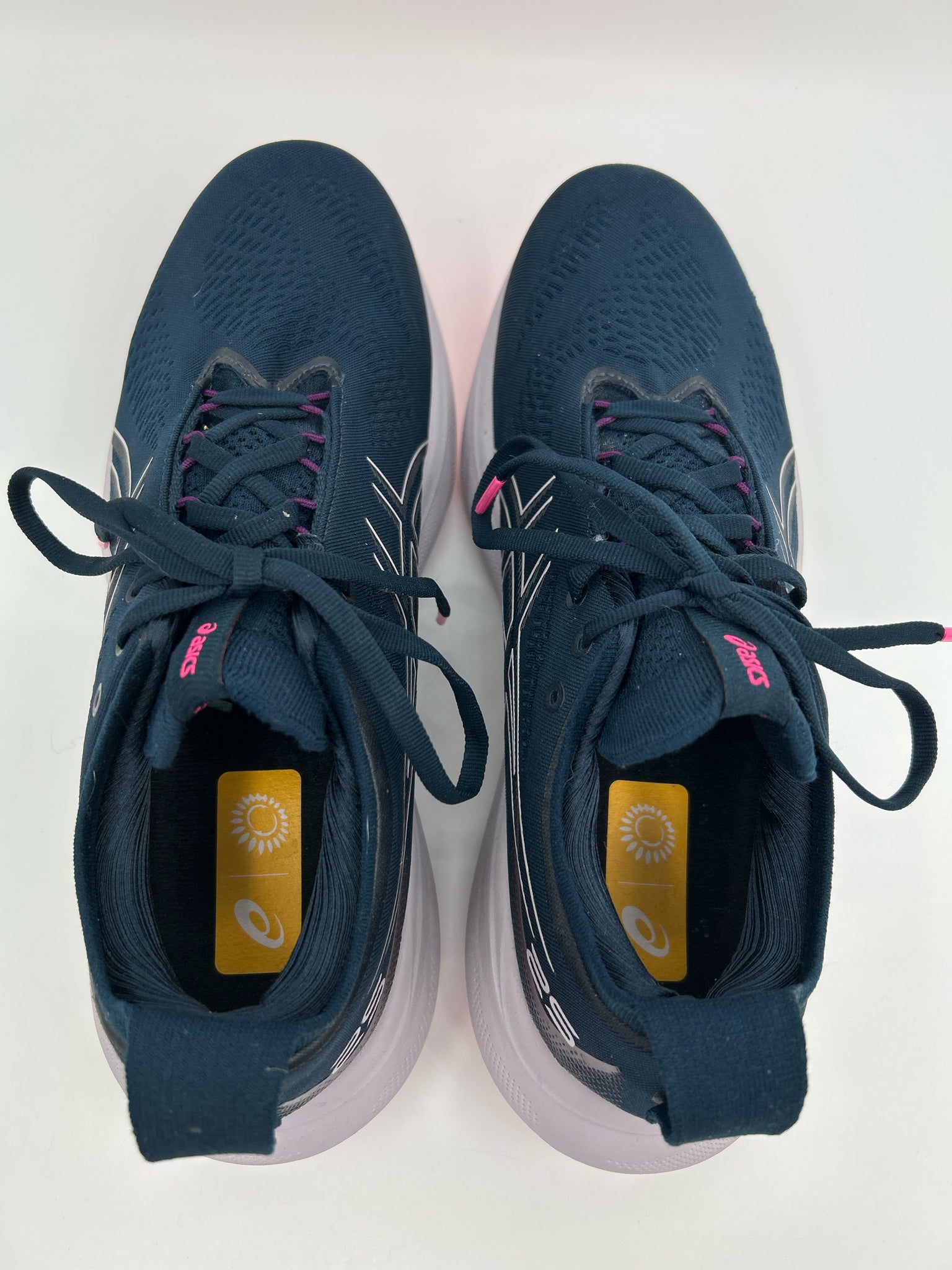 ASICS Size 10 Navy Women Sneakers