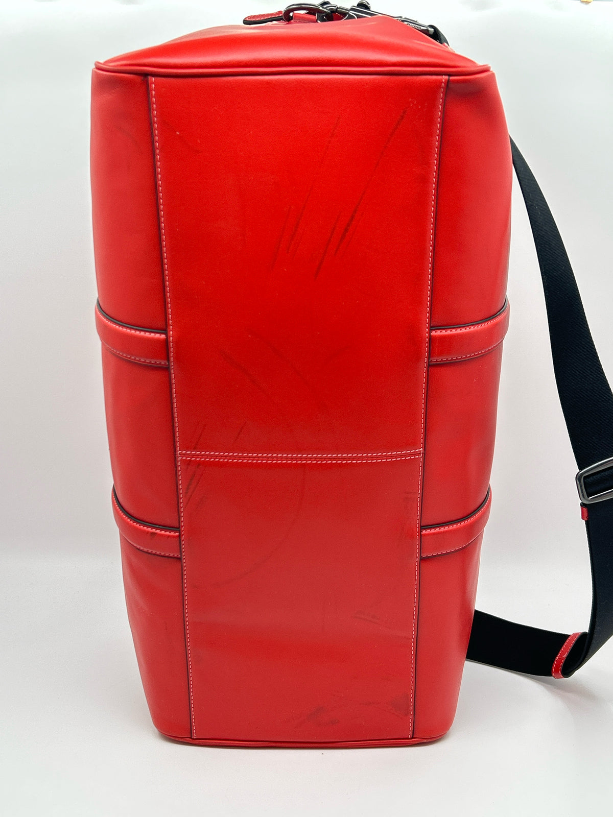 Coach Red Luggage