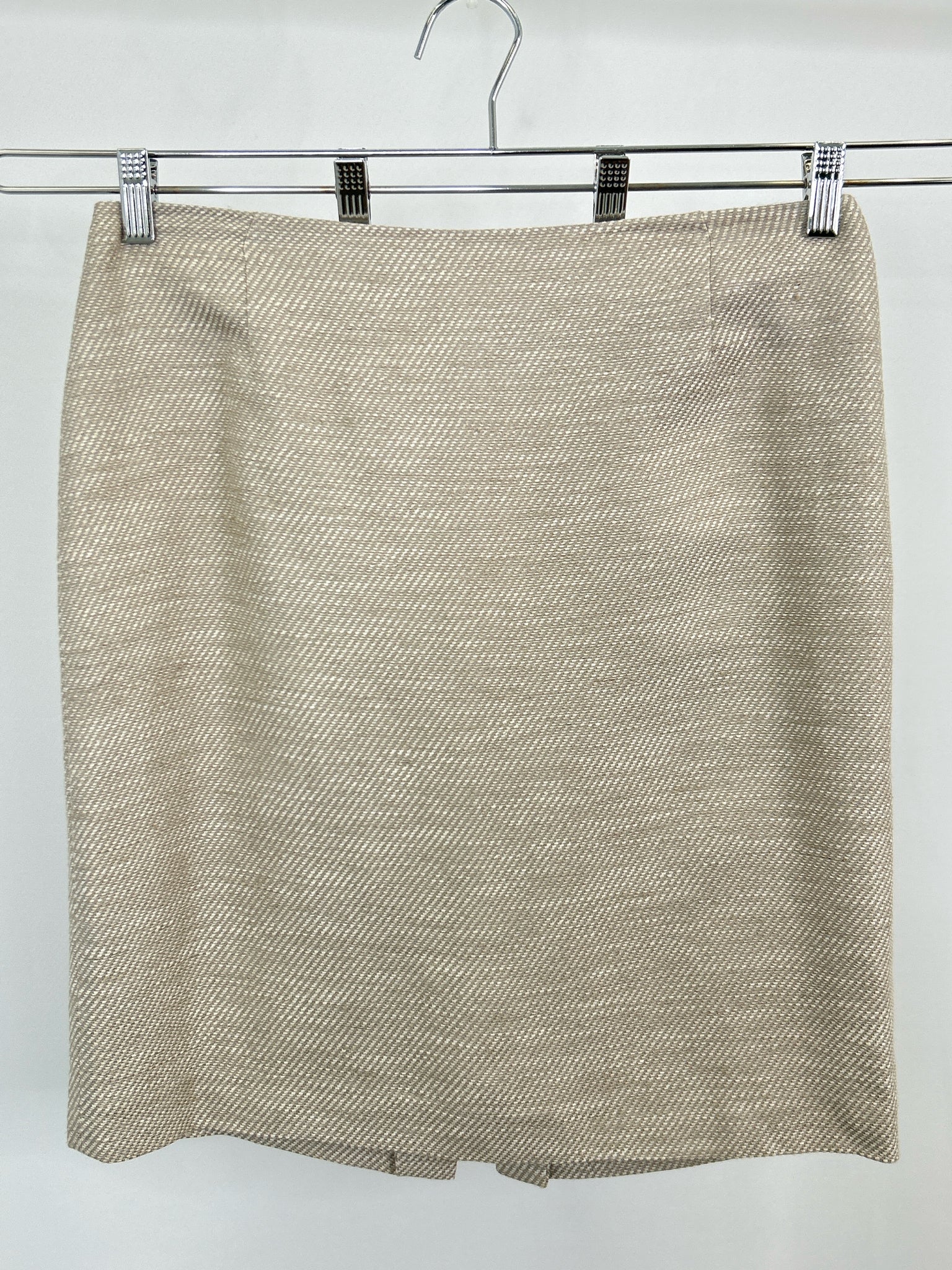ANTONIO MELANI Size 10 Beige Women Skirt