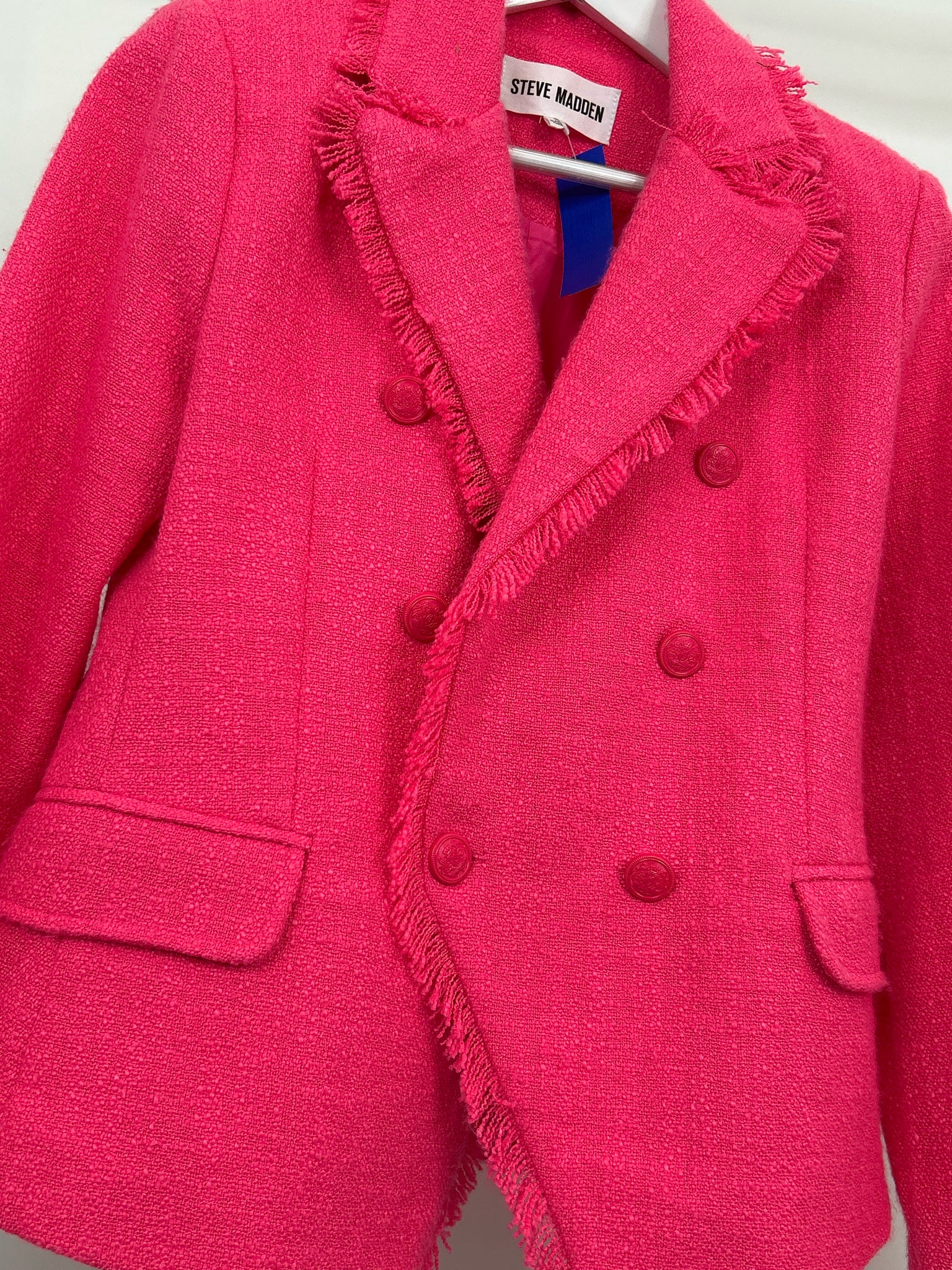 STEVE MADDEN Size S Pink Women Blazer